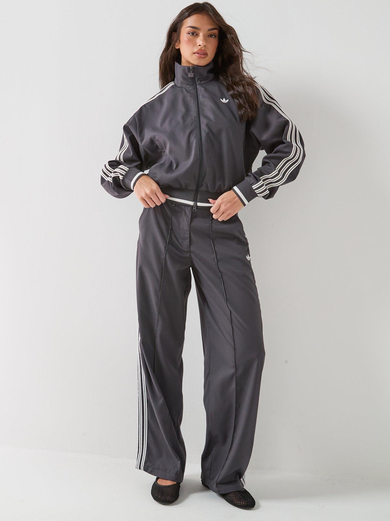 Image 3 of 6 of adidas Originals Womens Firebird Track Pants - Grey