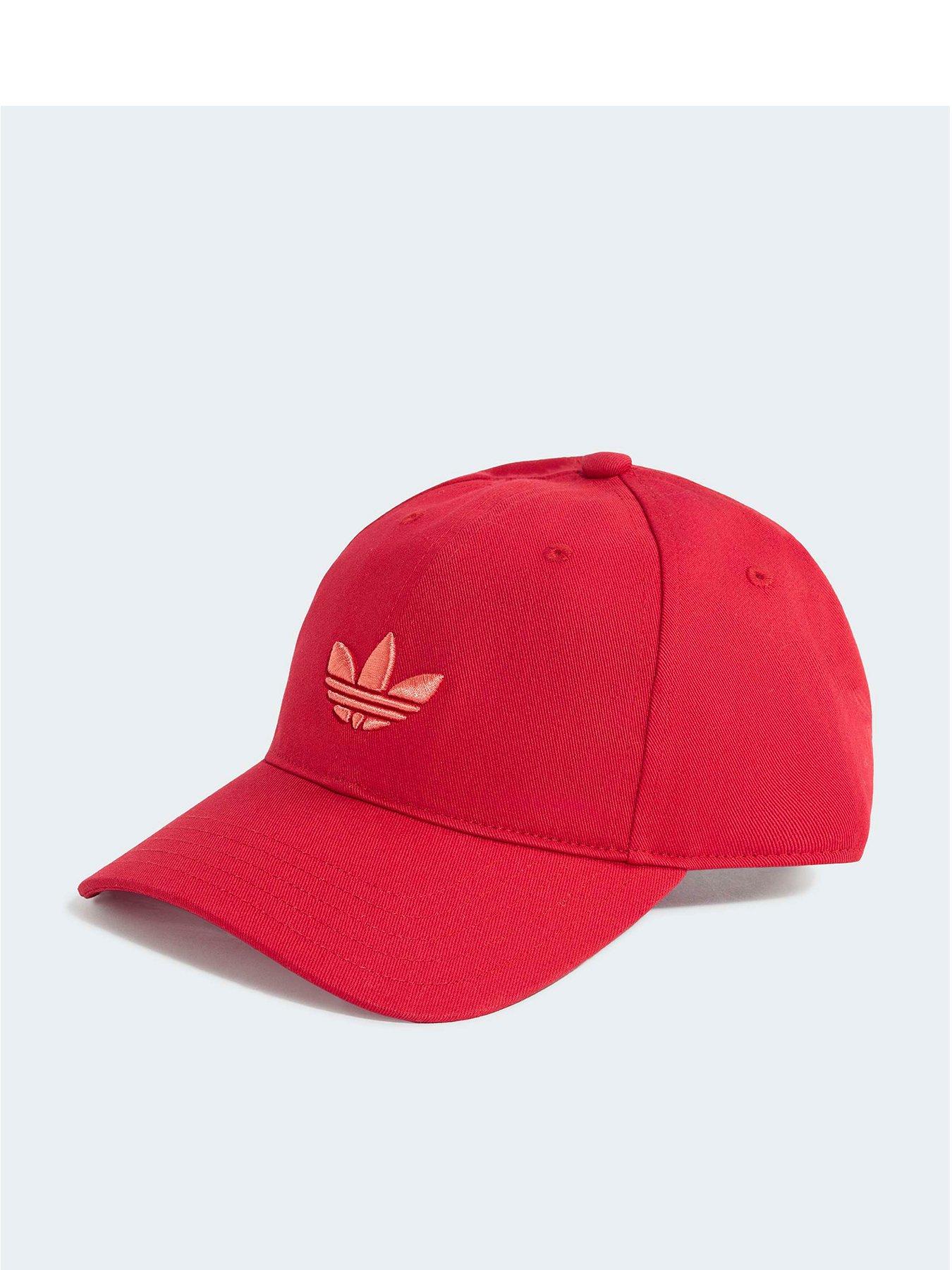 adidas Originals Womens Trefoil Baseball Cap - Red