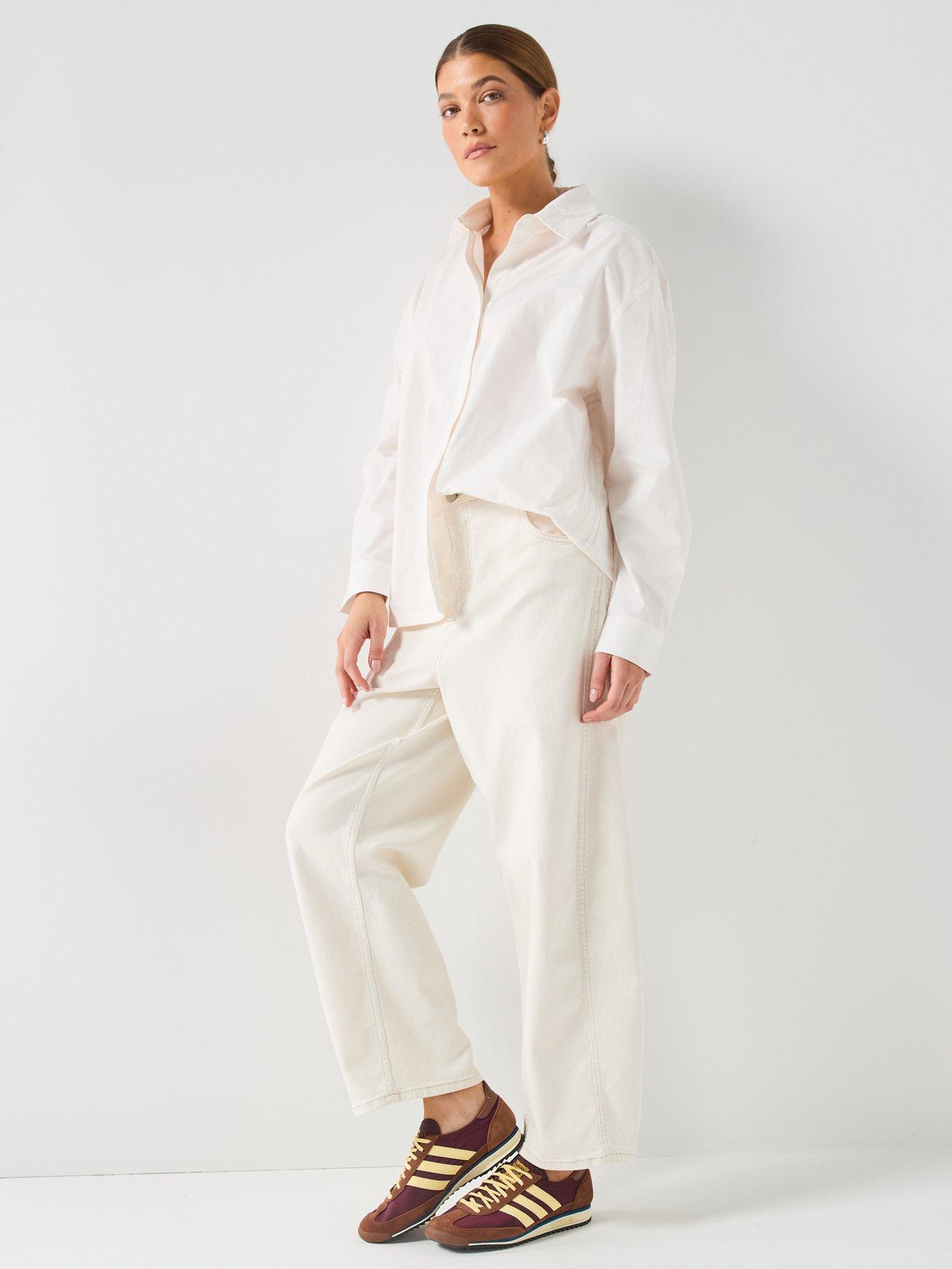 Image 3 of 6 of adidas Originals Womens Shirt - White