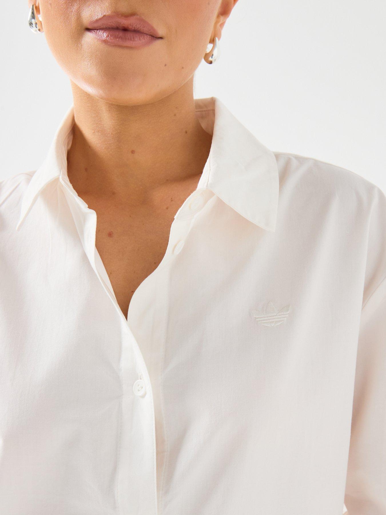 Image 4 of 6 of adidas Originals Womens Shirt - White