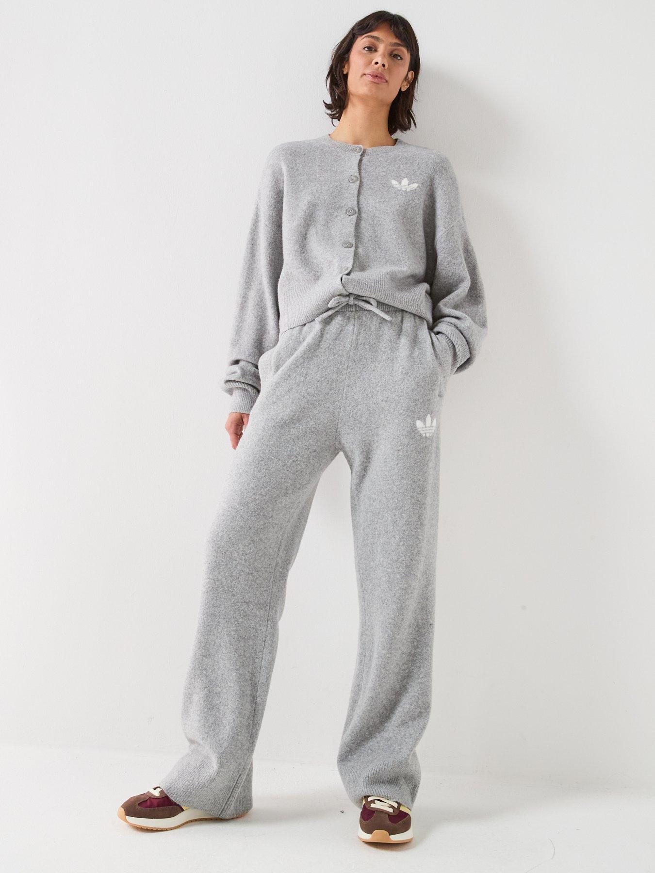 Image 3 of 6 of adidas Originals Womens Essentials Knit Pant - Grey