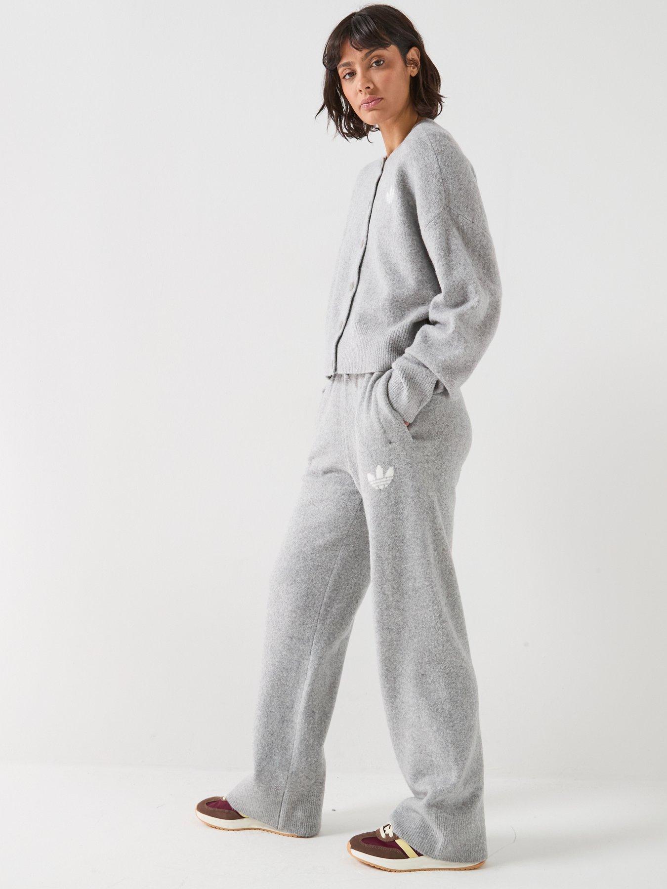 Image 4 of 6 of adidas Originals Womens Essentials Knit Pant - Grey