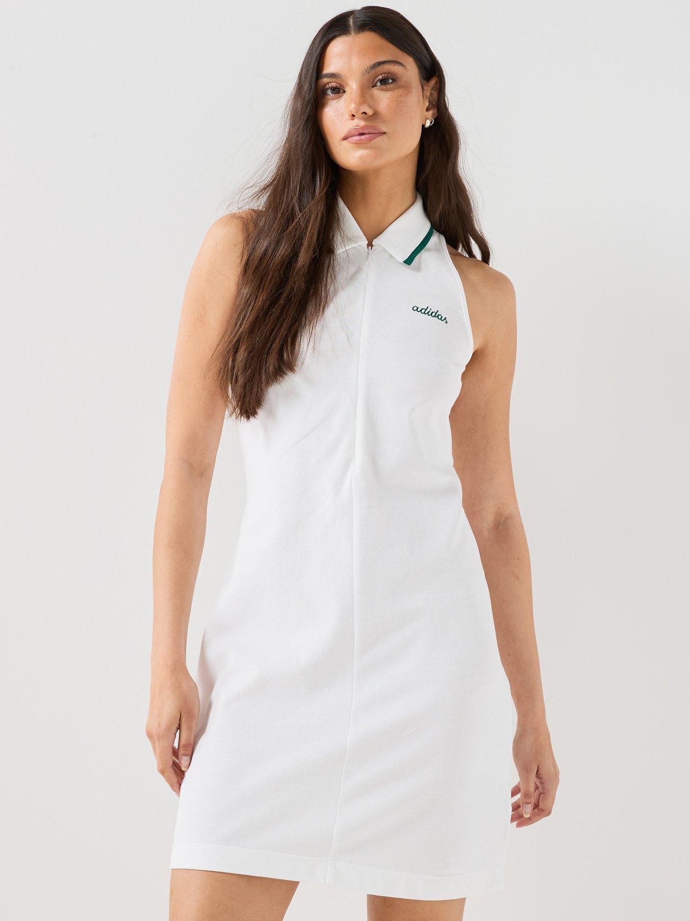 adidas Sportswear Womens Colour Pop Mini Dress - White