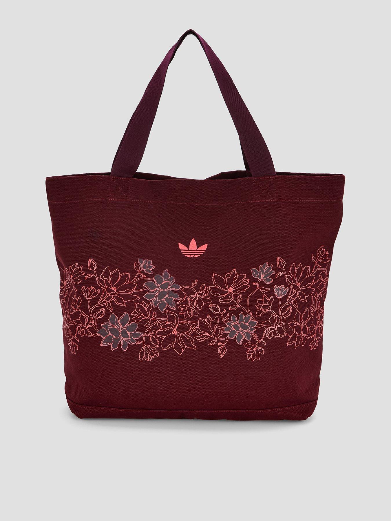 adidas Originals Womens Lace Tote Bag - Burgundy