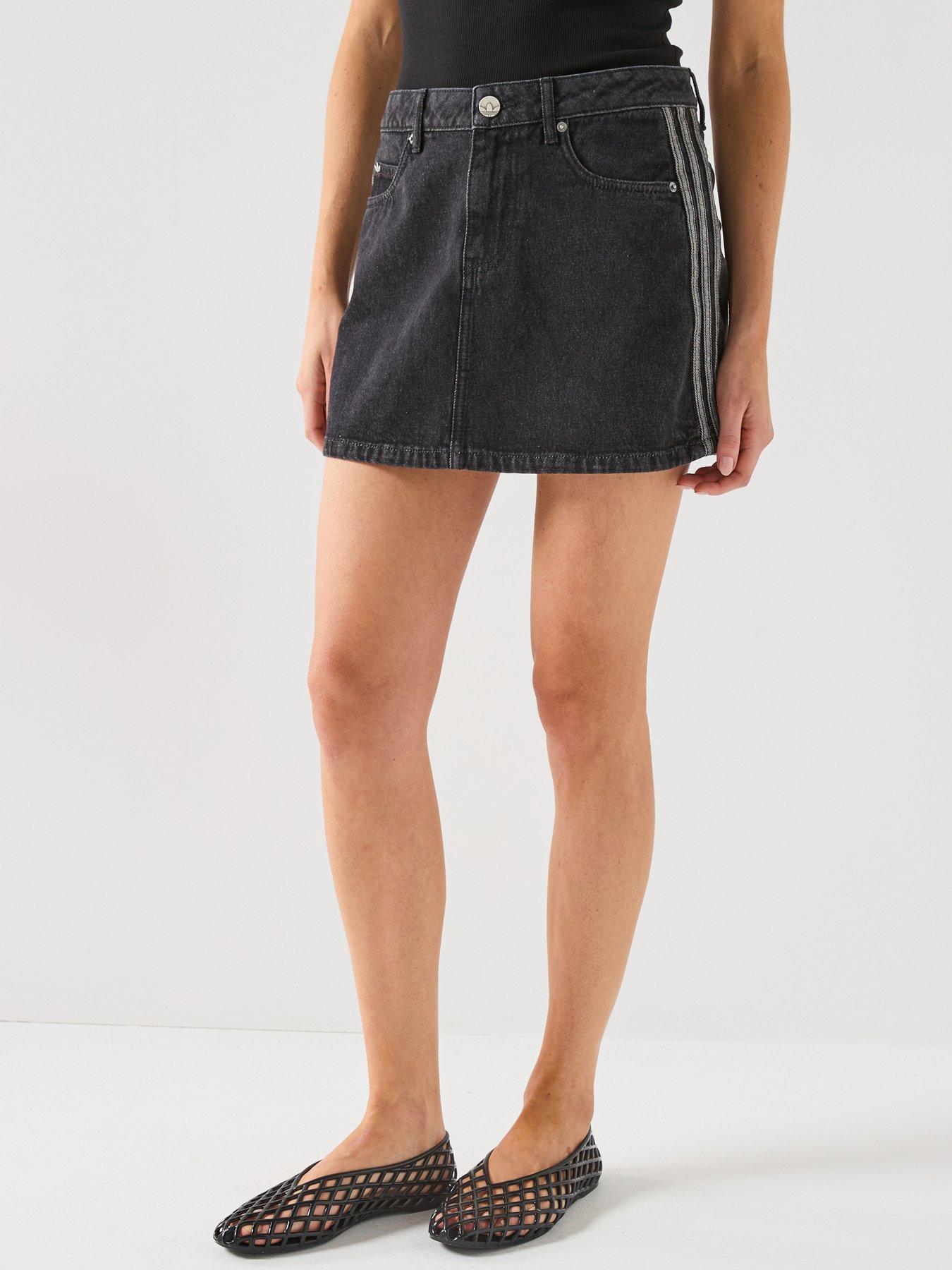 adidas Originals Womens 3 Stripe Skirt - Black