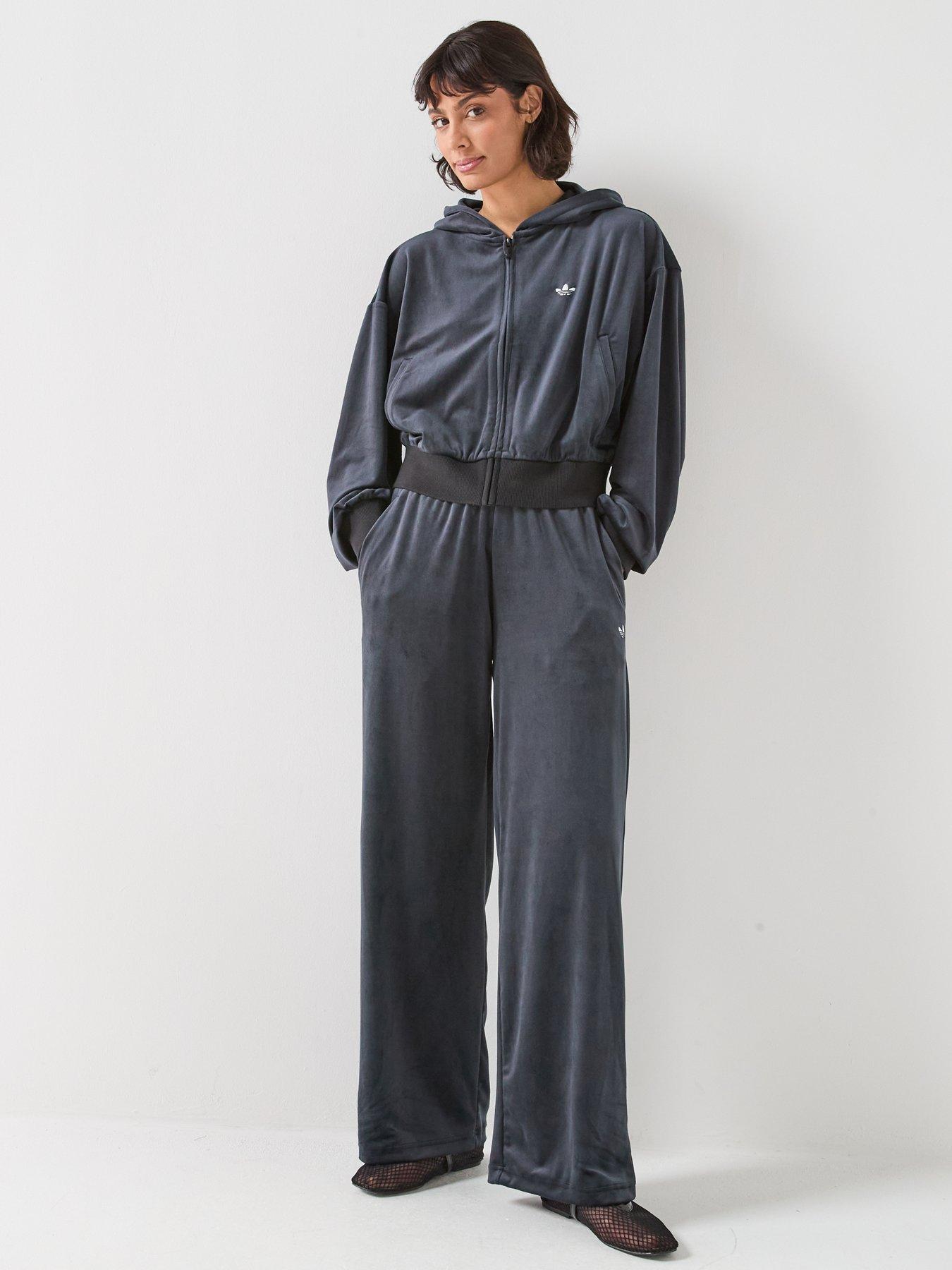 Image 3 of 6 of adidas Originals Womens Essentials Tracktop - Black