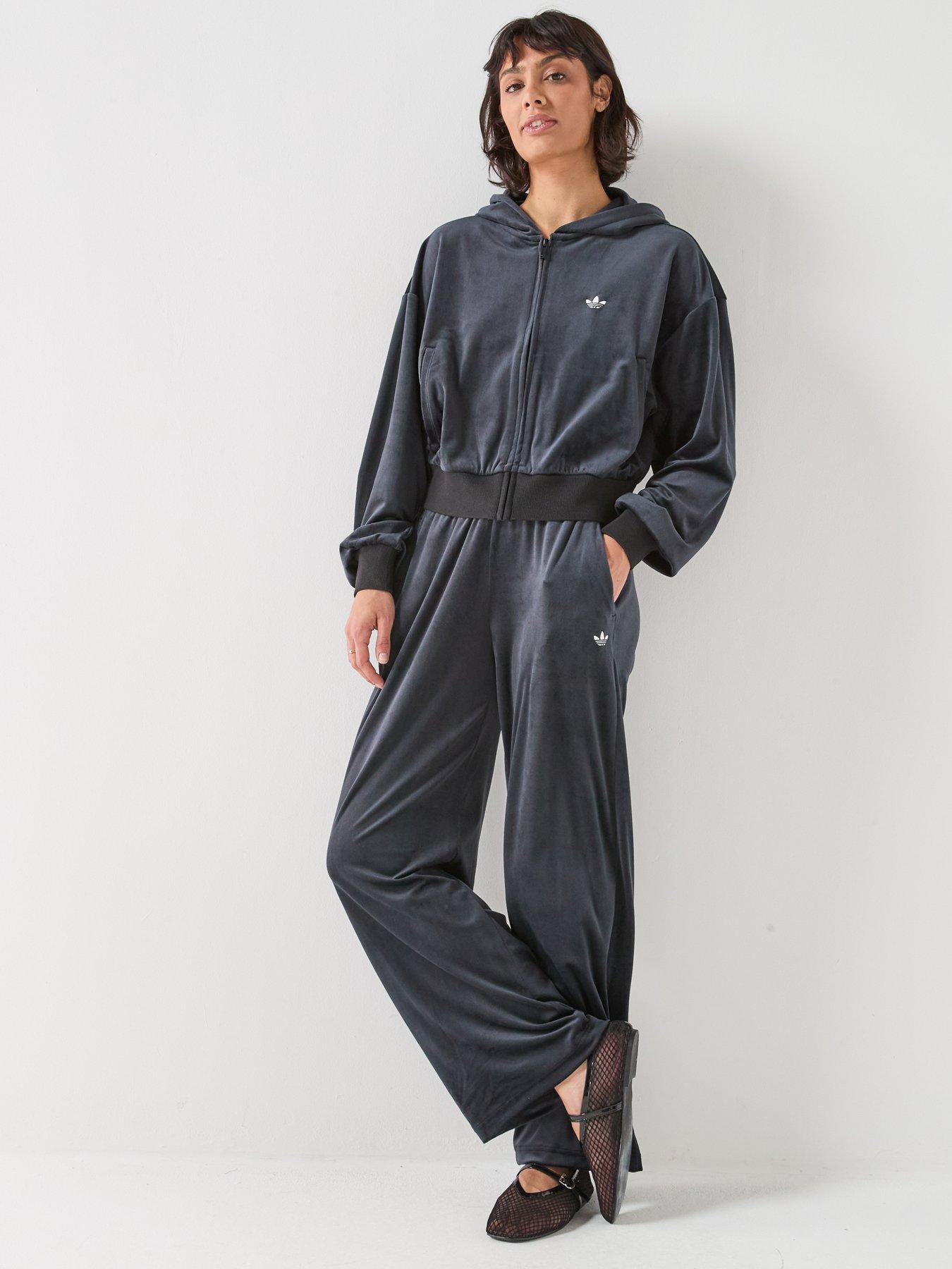 Image 4 of 6 of adidas Originals Womens Essentials Tracktop - Black