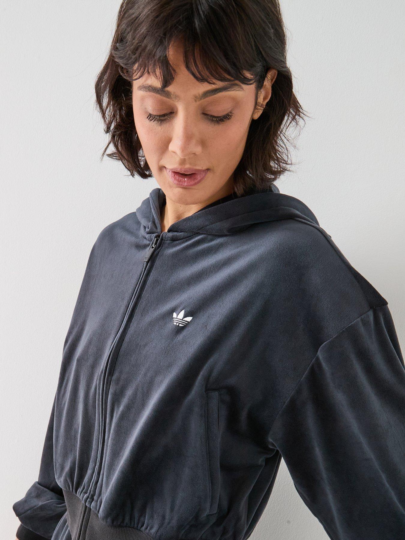 Image 6 of 6 of adidas Originals Womens Essentials Tracktop - Black