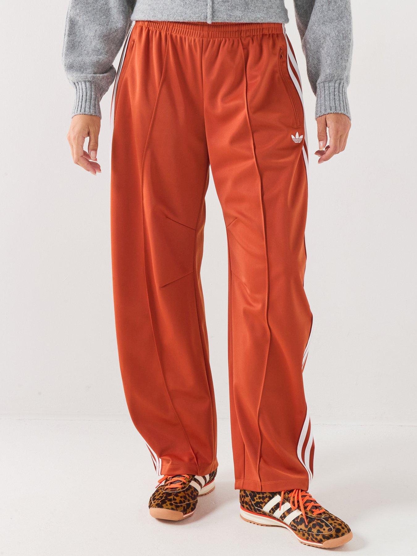 adidas Originals Womens Firebird Barrel Track Pants - Orange