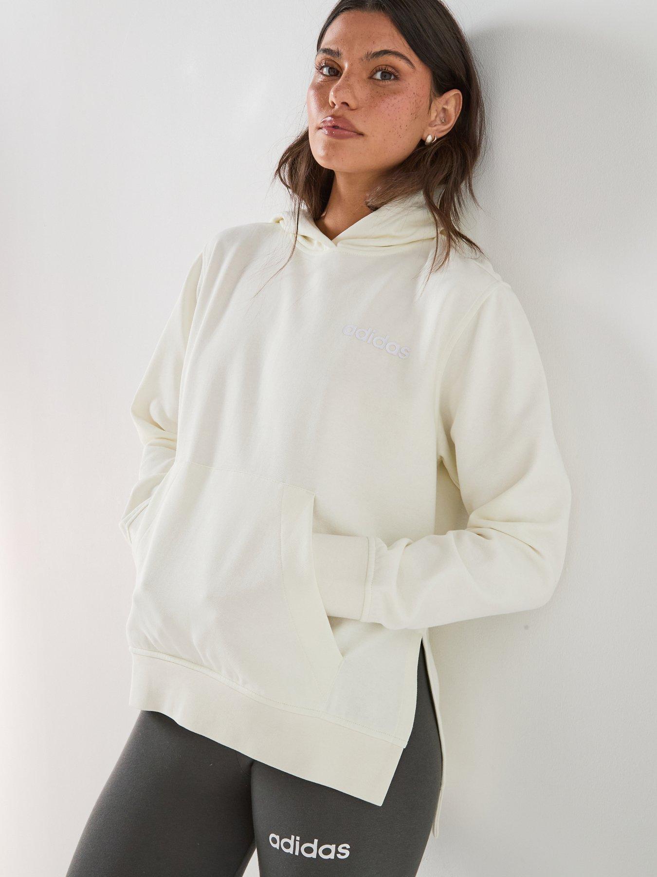 adidas Sportswear Women's Split Hem Hoodie - White