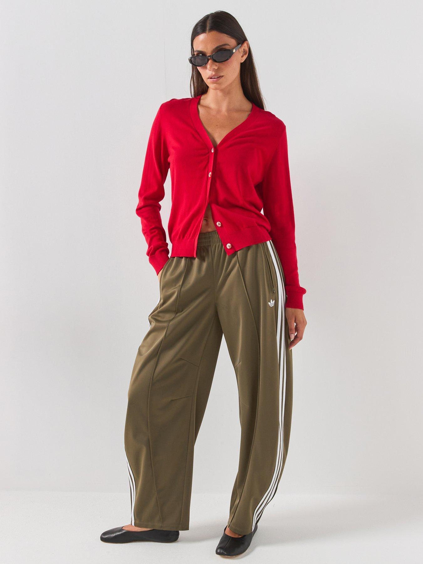 adidas Originals Women's Firebird Barrel Tracksuit Bottoms - Green