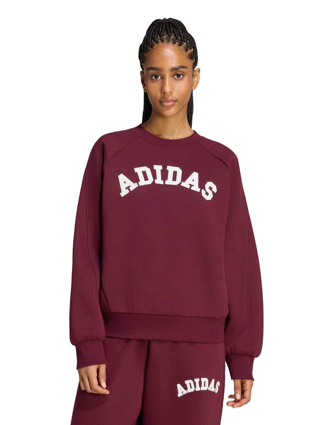 adidas Sportswear Women's Crew Sweatshirt - Red