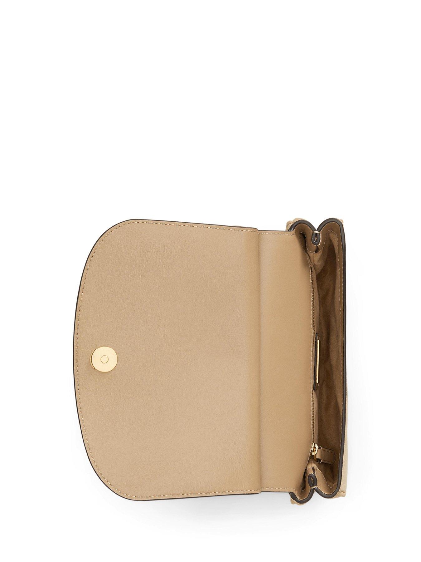 Image 4 of 5 of Lauren by Ralph Lauren Small Cross Body Bag - Beige