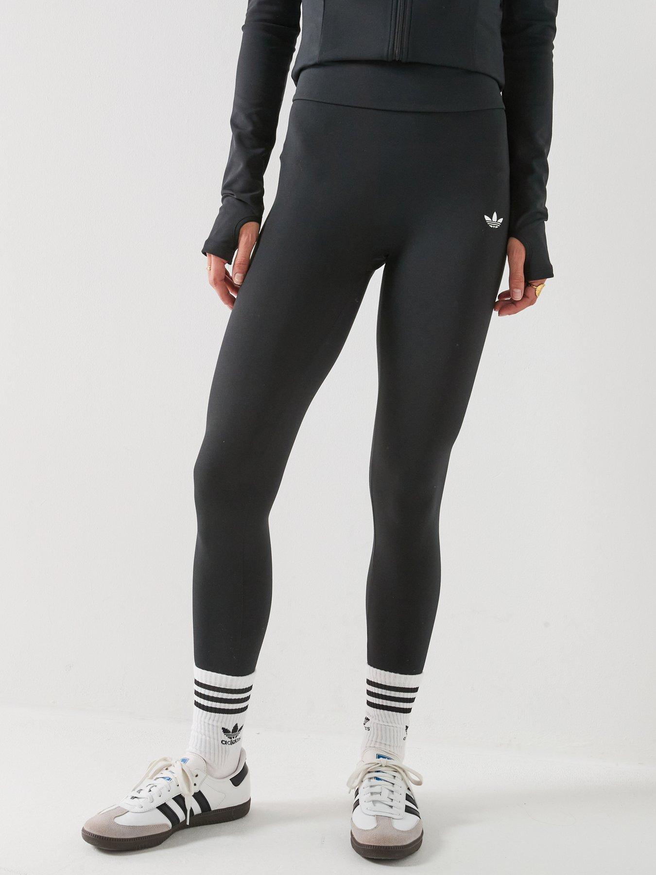 Image 1 of 6 of adidas Originals Womens Essentials Tights - Black