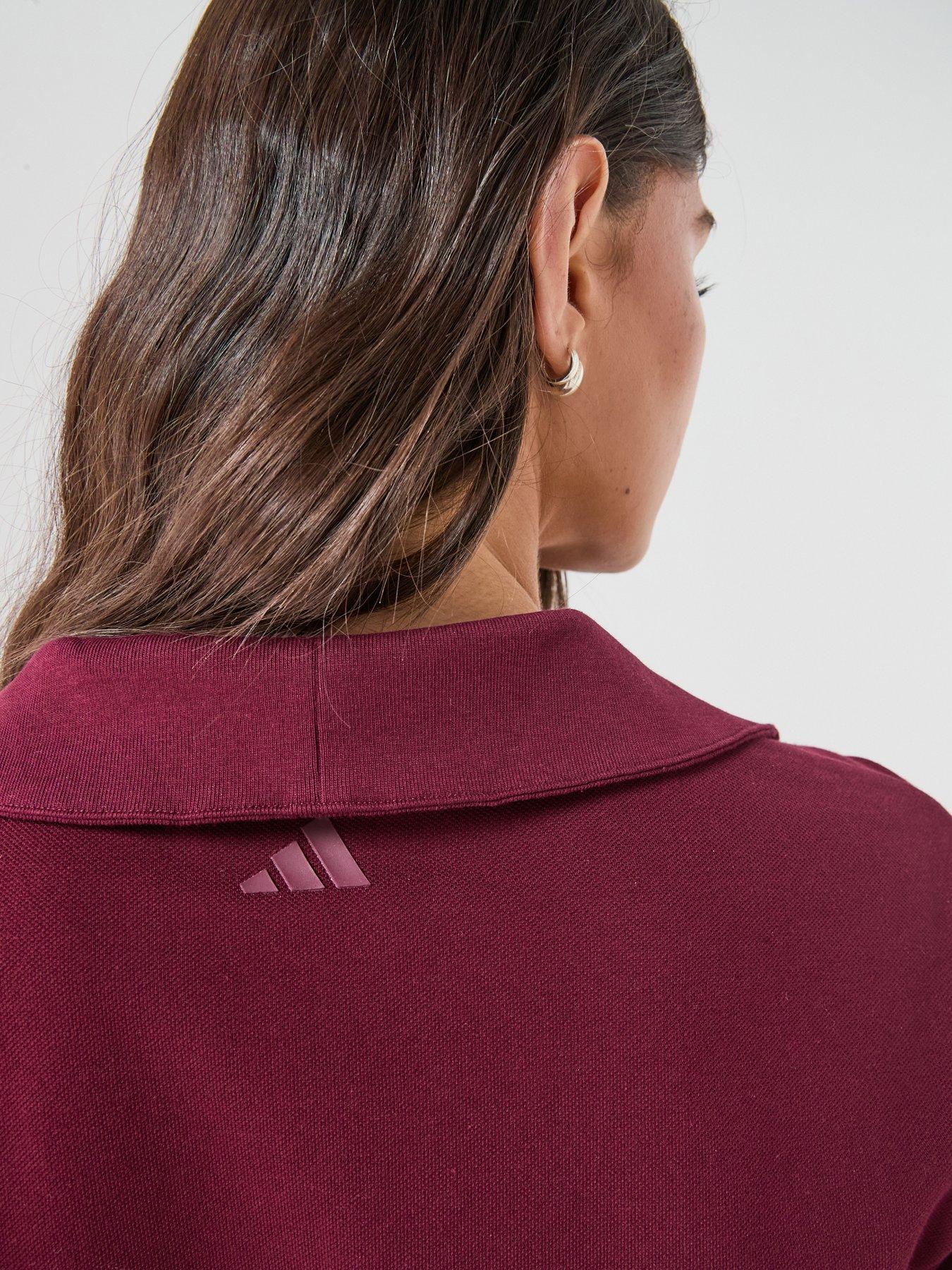 Image 4 of 6 of adidas Sportswear Womens Colourpop Polo - Red