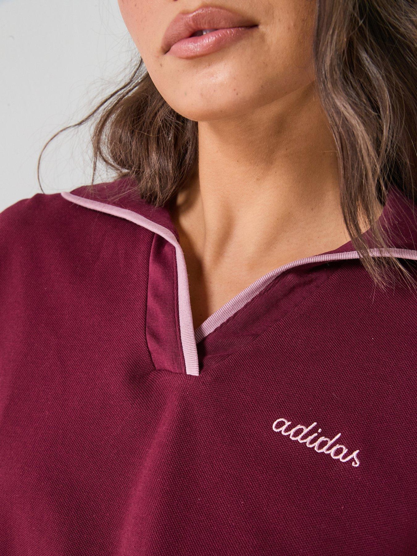 Image 6 of 6 of adidas Sportswear Womens Colourpop Polo - Red