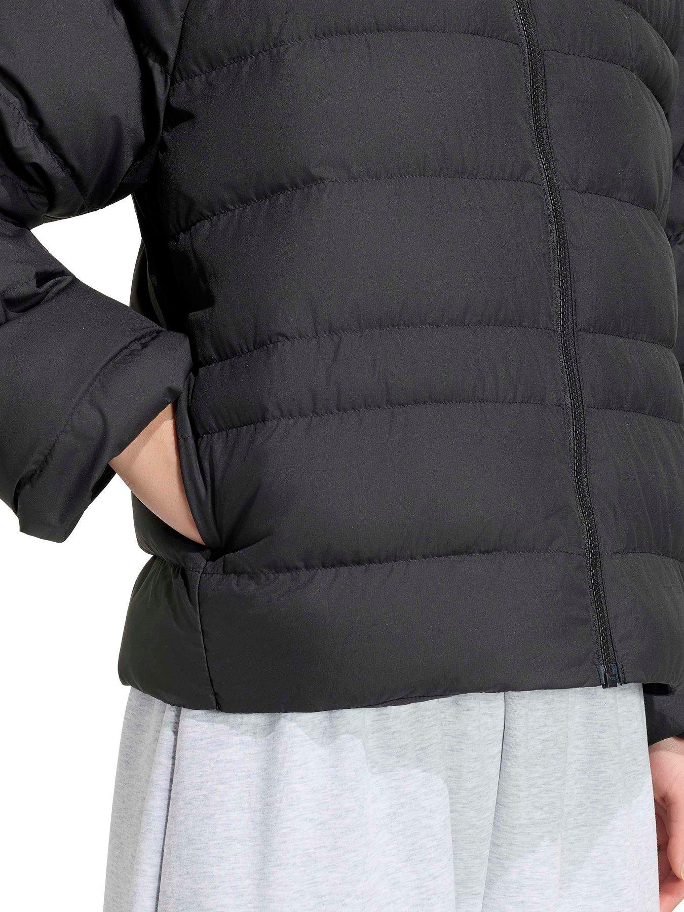 Image 4 of 5 of adidas Sportswear Womens Essentials Packable Insulated Jacket - Black