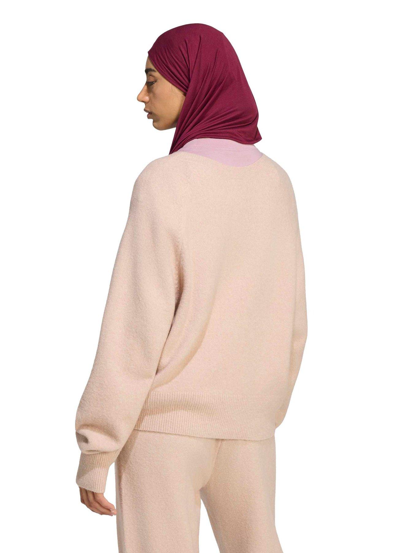 Image 2 of 5 of adidas Originals Womens Essential Knit Hoodie - Brown
