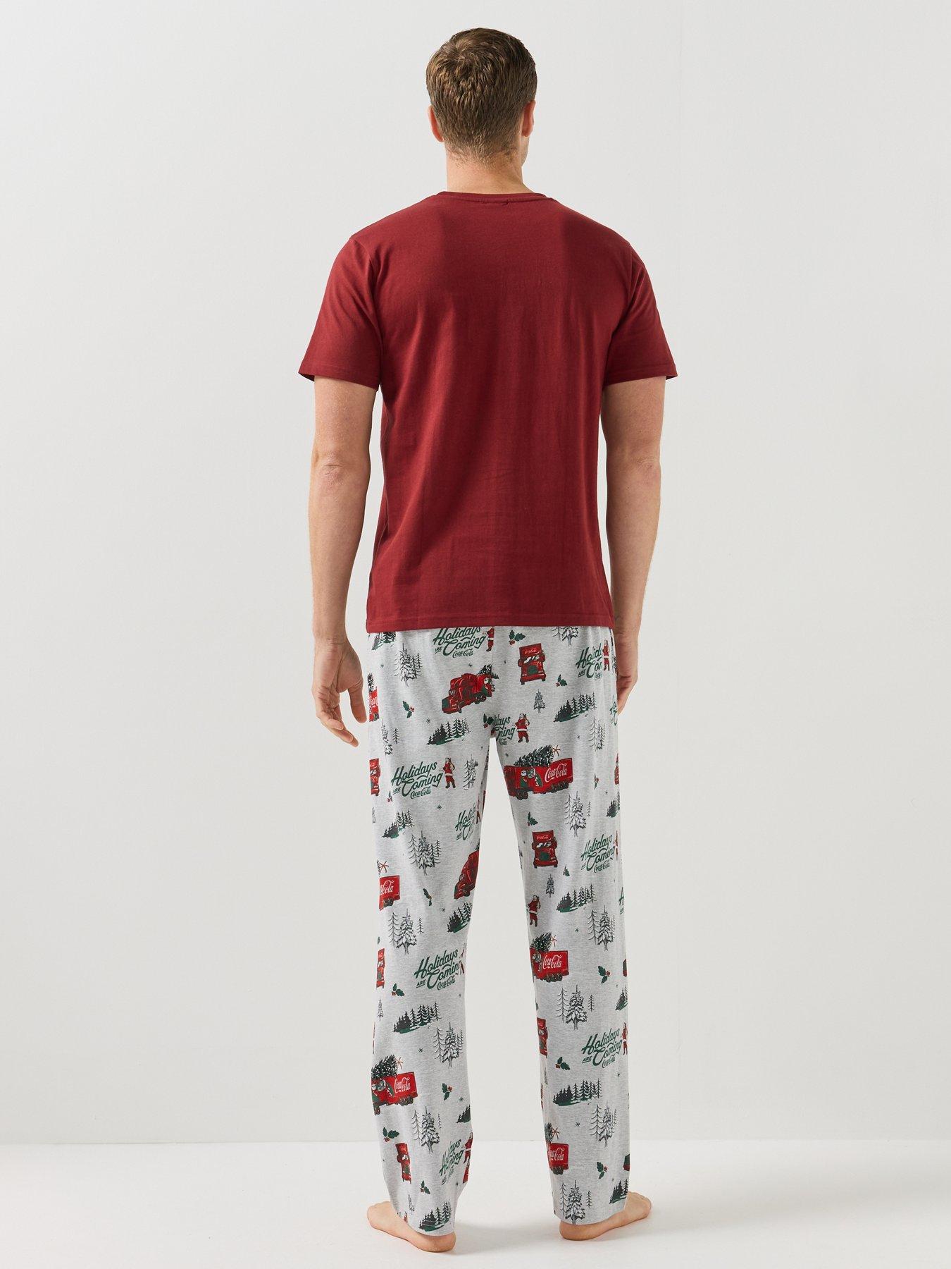 Image 2 of 6 of The Very Collection Coca Cola Christmas Short Sleeve Pyjama Set