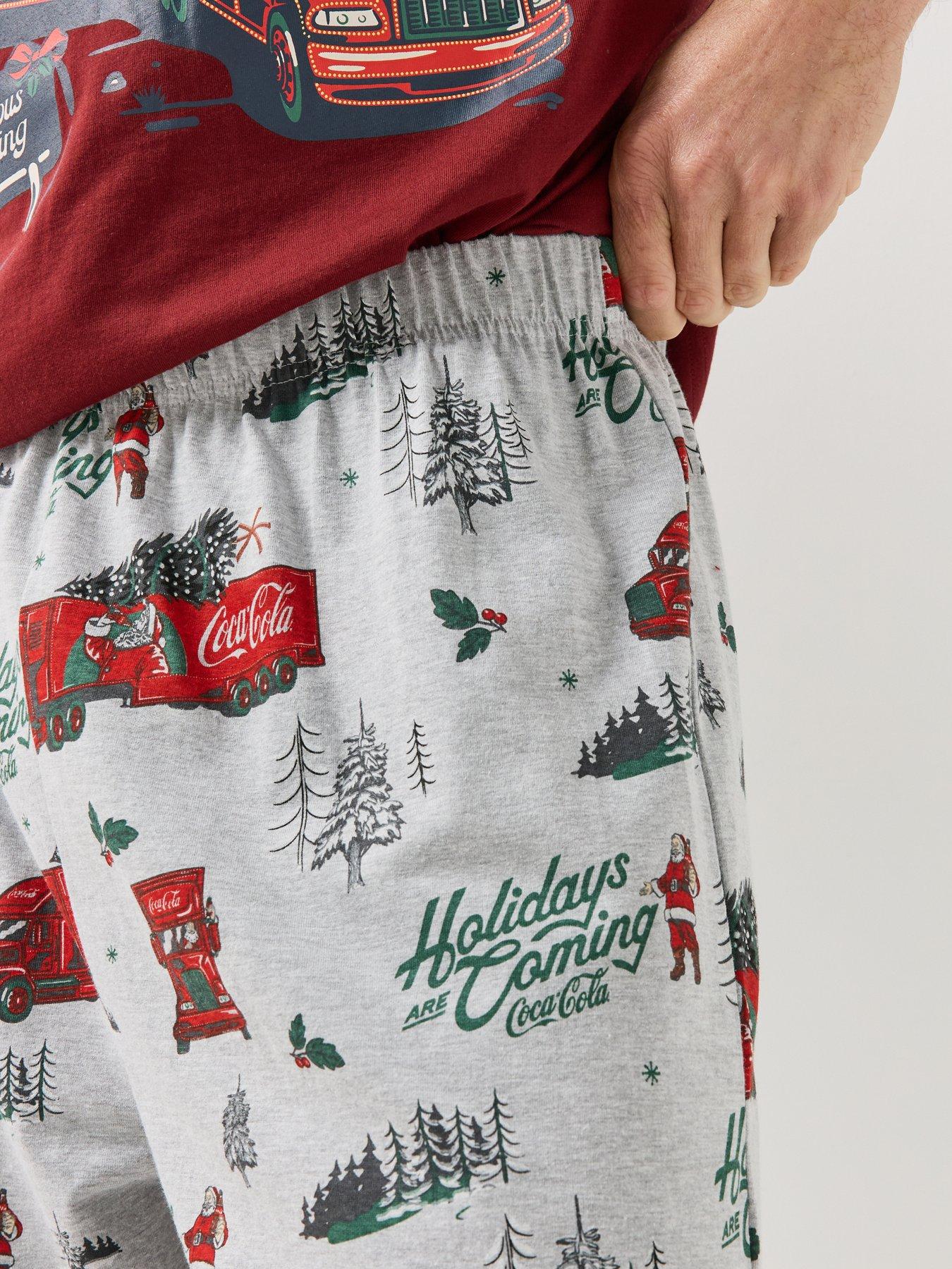 Image 5 of 6 of The Very Collection Coca Cola Christmas Short Sleeve Pyjama Set
