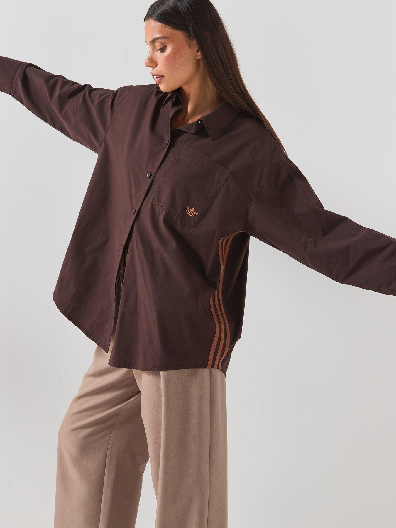 adidas Originals Womens Shirt - Brown