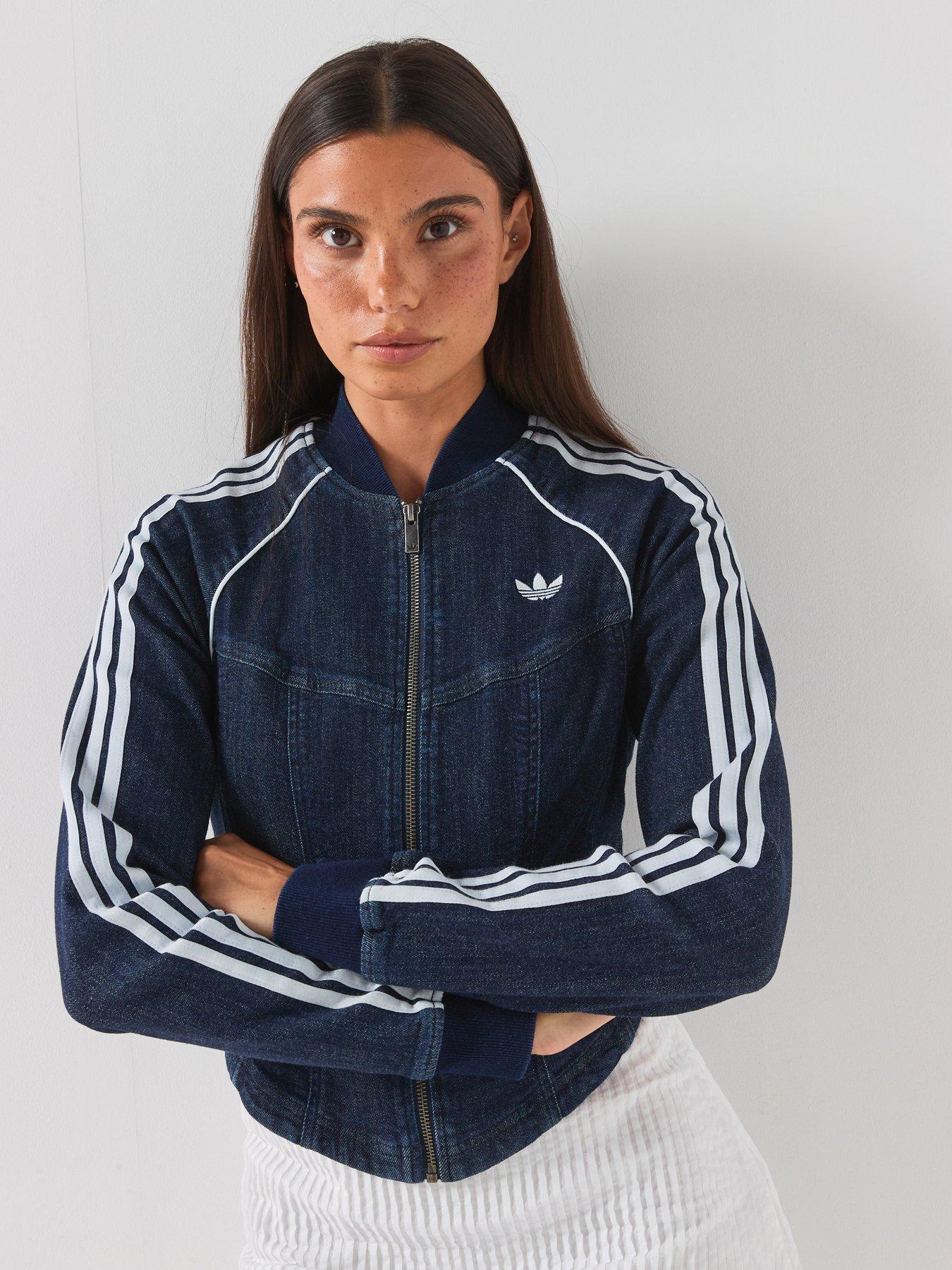 adidas Originals Womens Outdoor Sstr Track Top - Blue