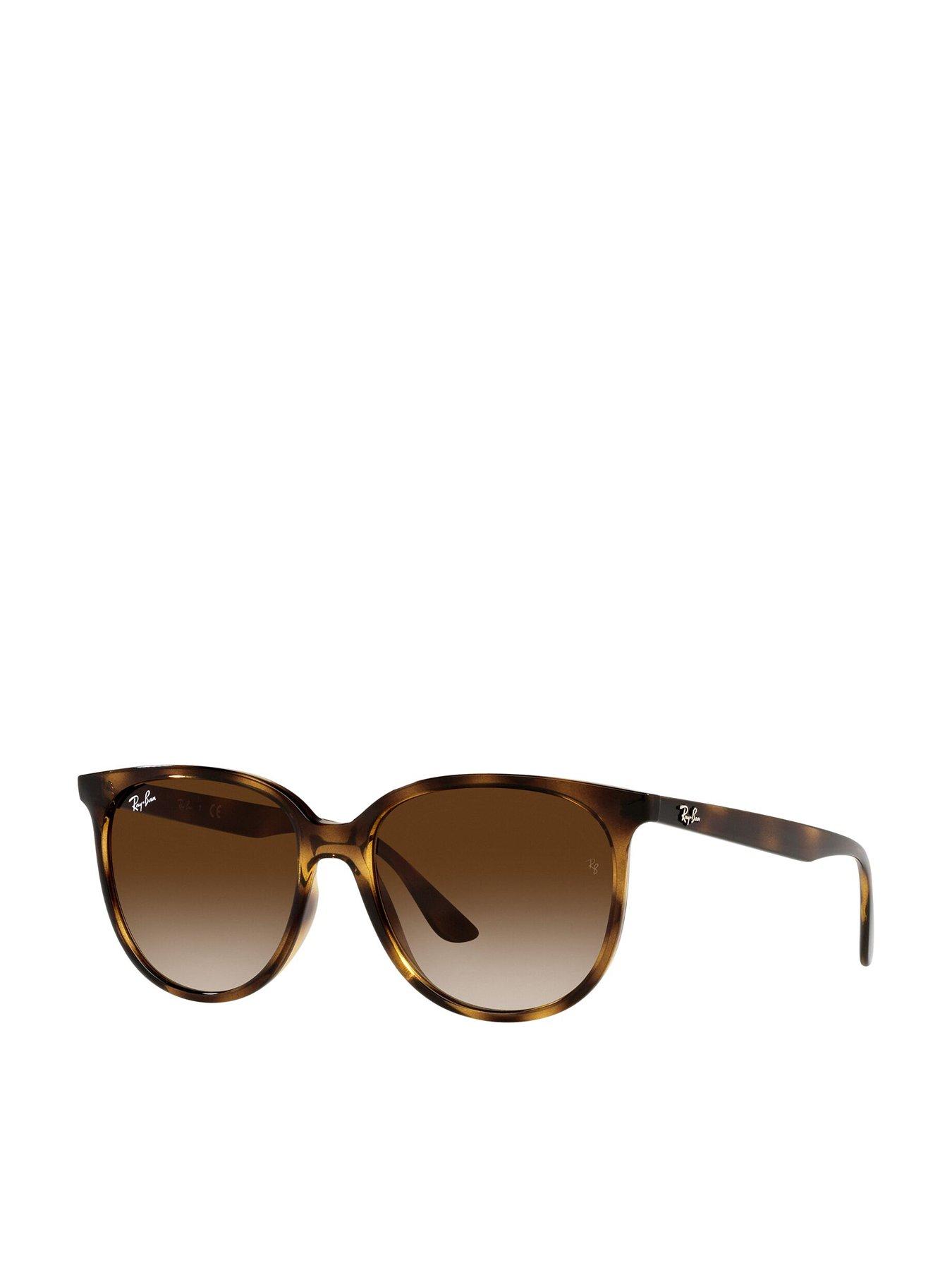 Ray-Ban Ray-ban 0rb4378 Square Sunglasses Havana Frame With Gradient Brown Lens