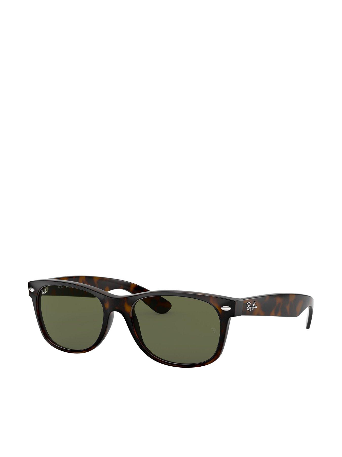 Image 1 of 5 of Ray-Ban Rectangle Wayfarer RB2132 Sunglasses - Polished Tortoise