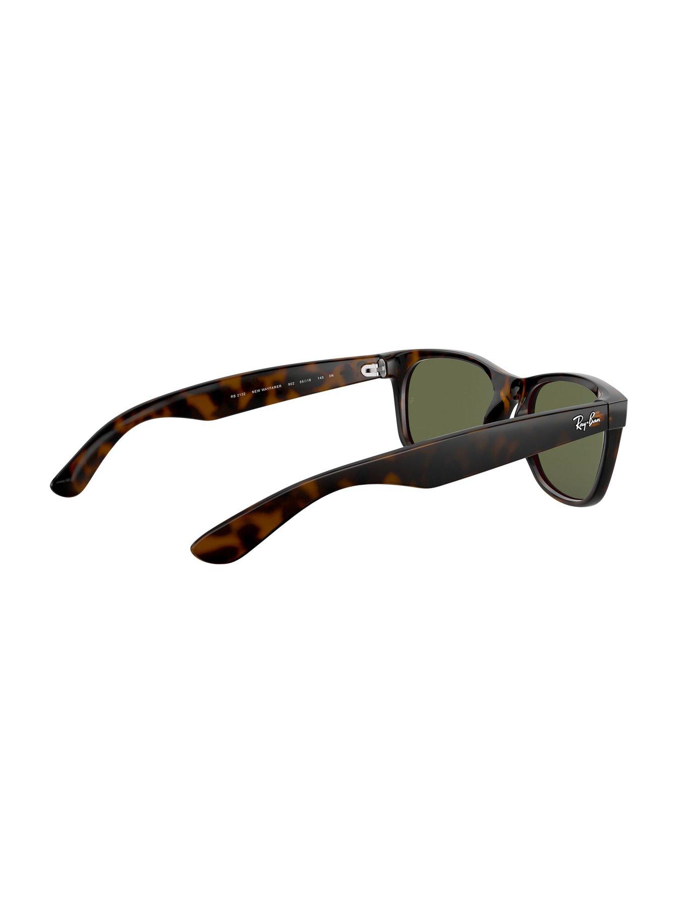 Image 5 of 5 of Ray-Ban Rectangle Wayfarer RB2132 Sunglasses - Polished Tortoise