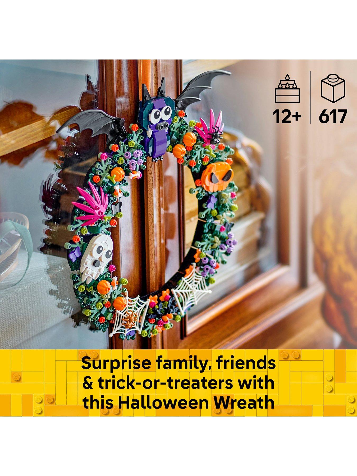 Image 2 of 8 of LEGO Halloween Wreath Decoration for Home 40825