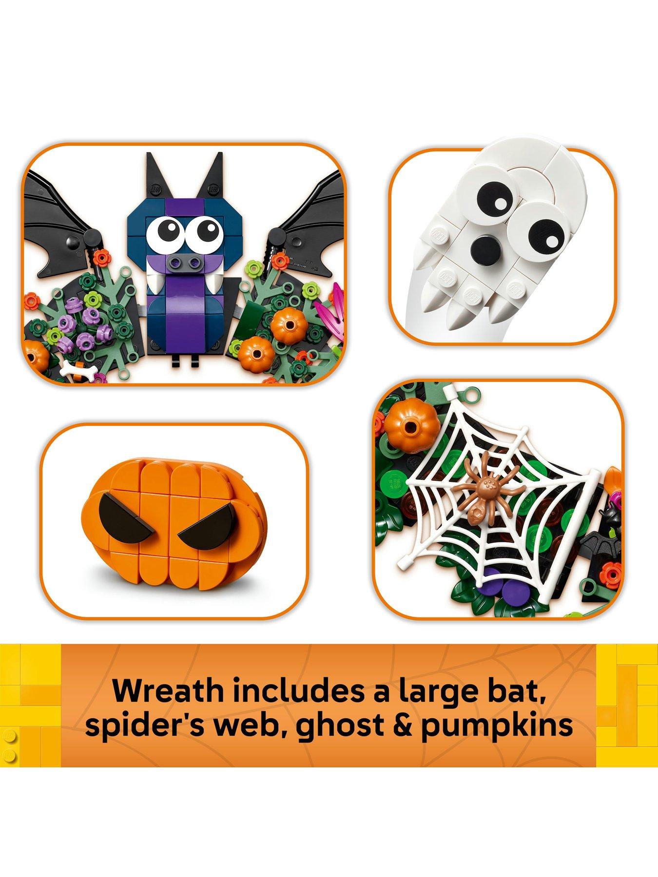 Image 4 of 8 of LEGO Halloween Wreath Decoration for Home 40825