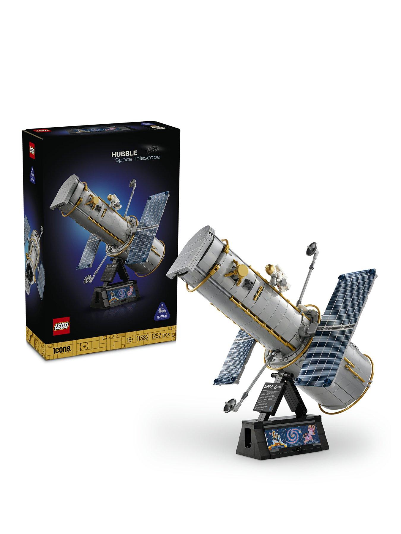 LEGO Icons Hubble Space Telescope - Science Decor Set -11382