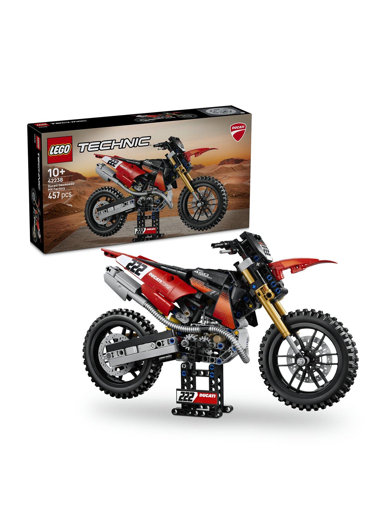 LEGO Technic Ducati Desmo450 MX Factory Motorcycle 42238