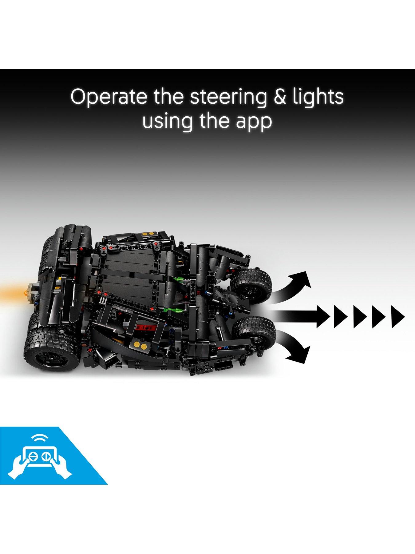 Image 4 of 8 of LEGO Technic Batmobile Tumbler Car Model Kit 42239