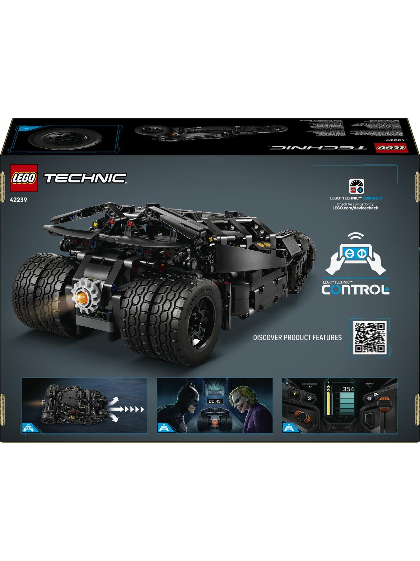 Image 7 of 8 of LEGO Technic Batmobile Tumbler Car Model Kit 42239