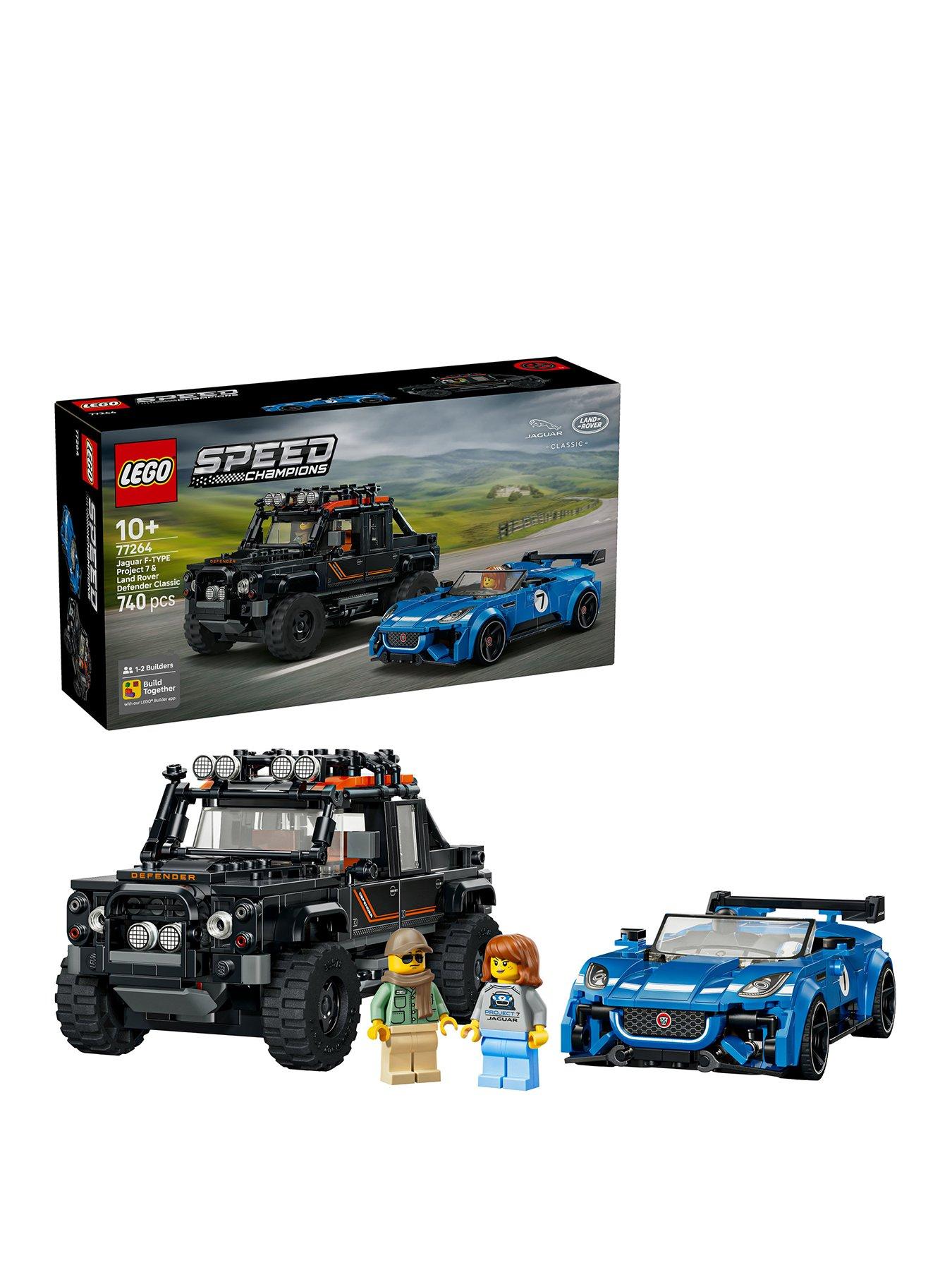 LEGO Speed Champions Jaguar Project 7  &  Land Rover Defender 77264