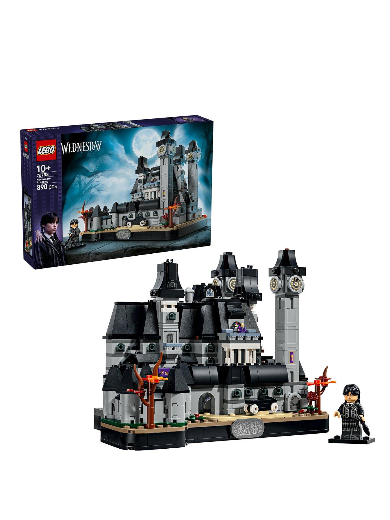 Image 1 of 8 of LEGO Wednesday Nevermore Academy Mystery Building Toy 76788