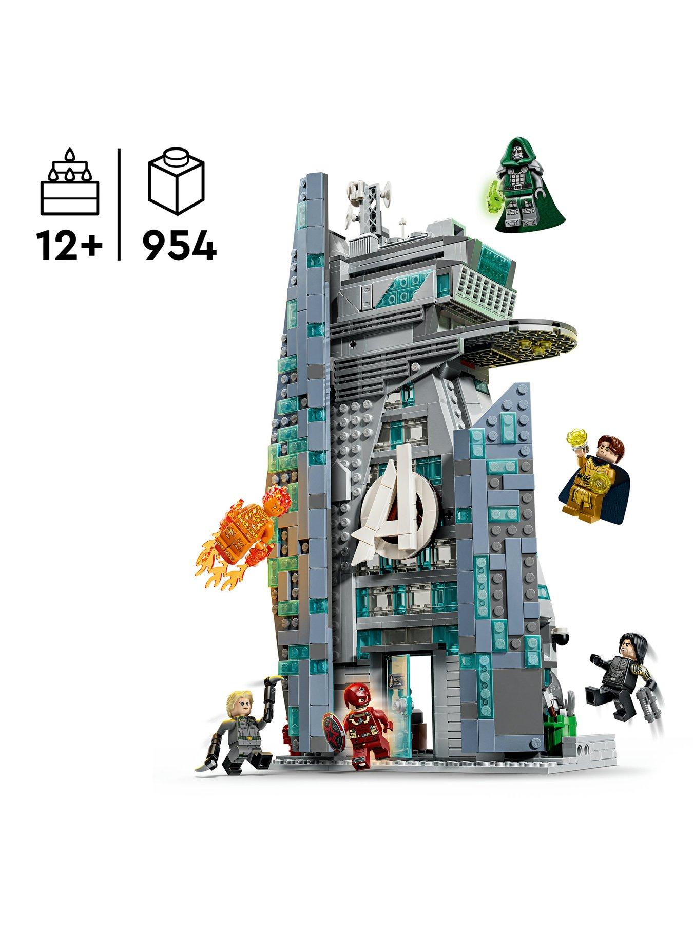 Image 2 of 8 of LEGO Super Heroes Doomsday New Avengers Tower 76352