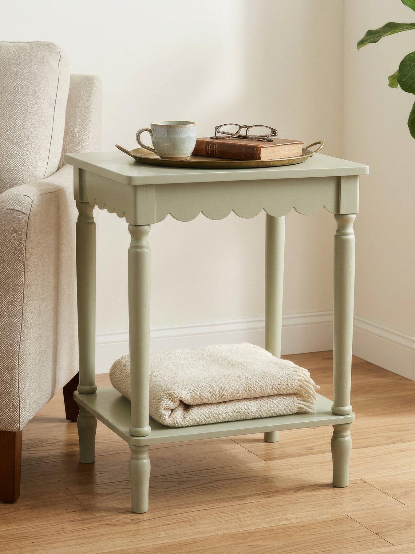 Image 1 of 3 of Scottish Everlastings Fauna Side Table Moss Green