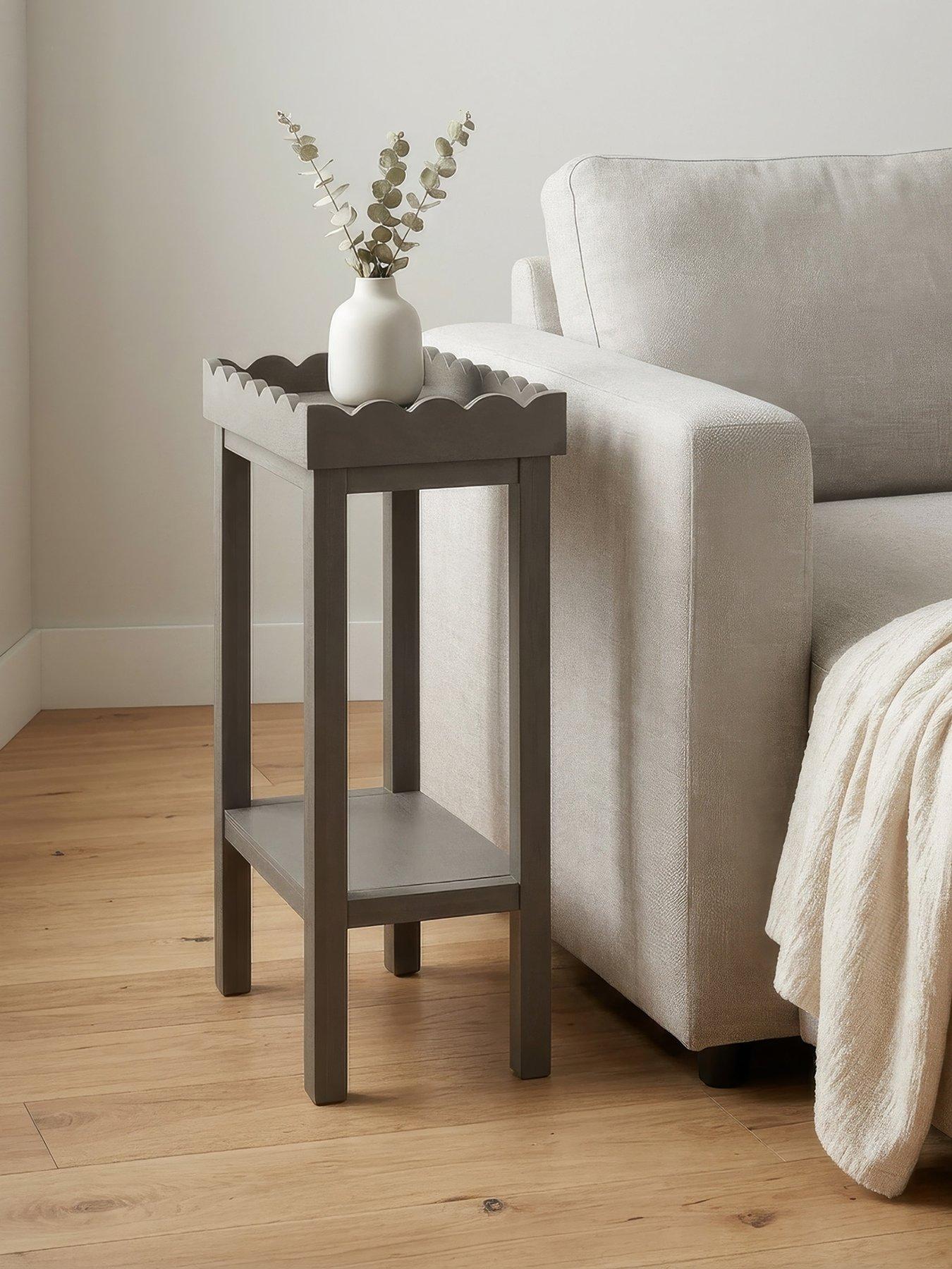 Image 1 of 3 of Scottish Everlastings Fauna Sofa Side Table - Olive Brown