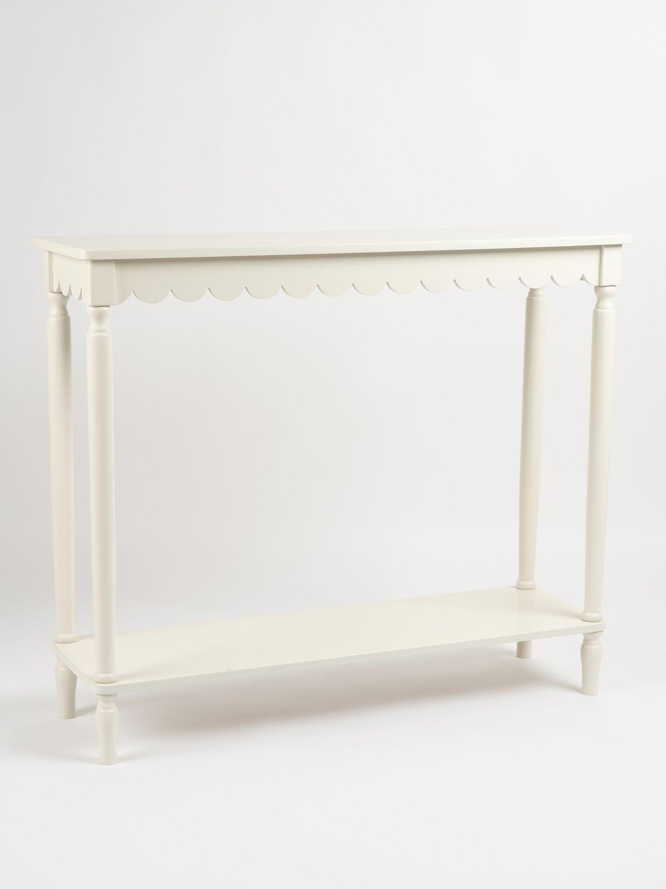 Image 2 of 3 of Scottish Everlastings Fauna Console Table - Ivory