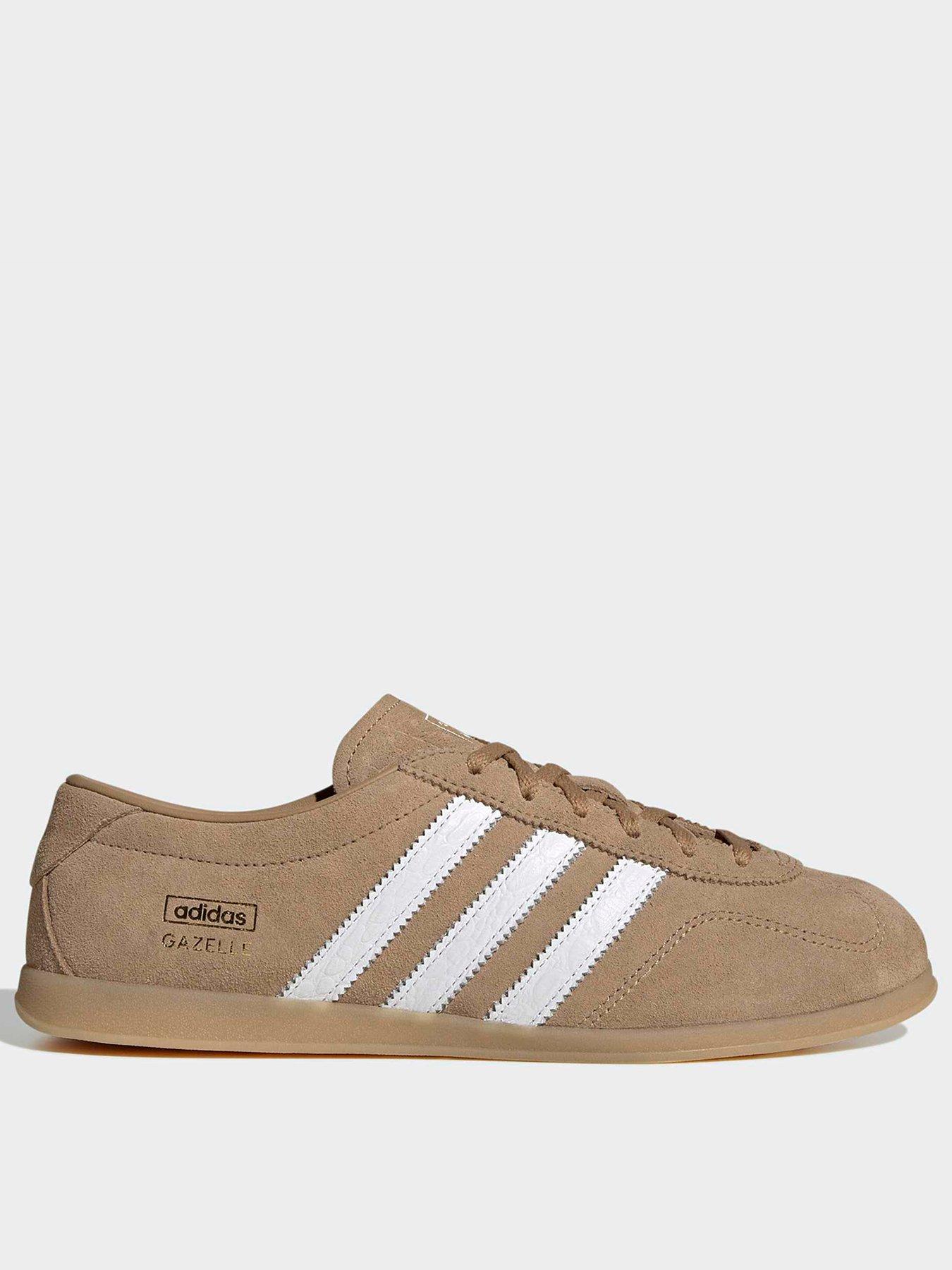 adidas Originals Womens Gazelle Lo Pro Trainers - Beige