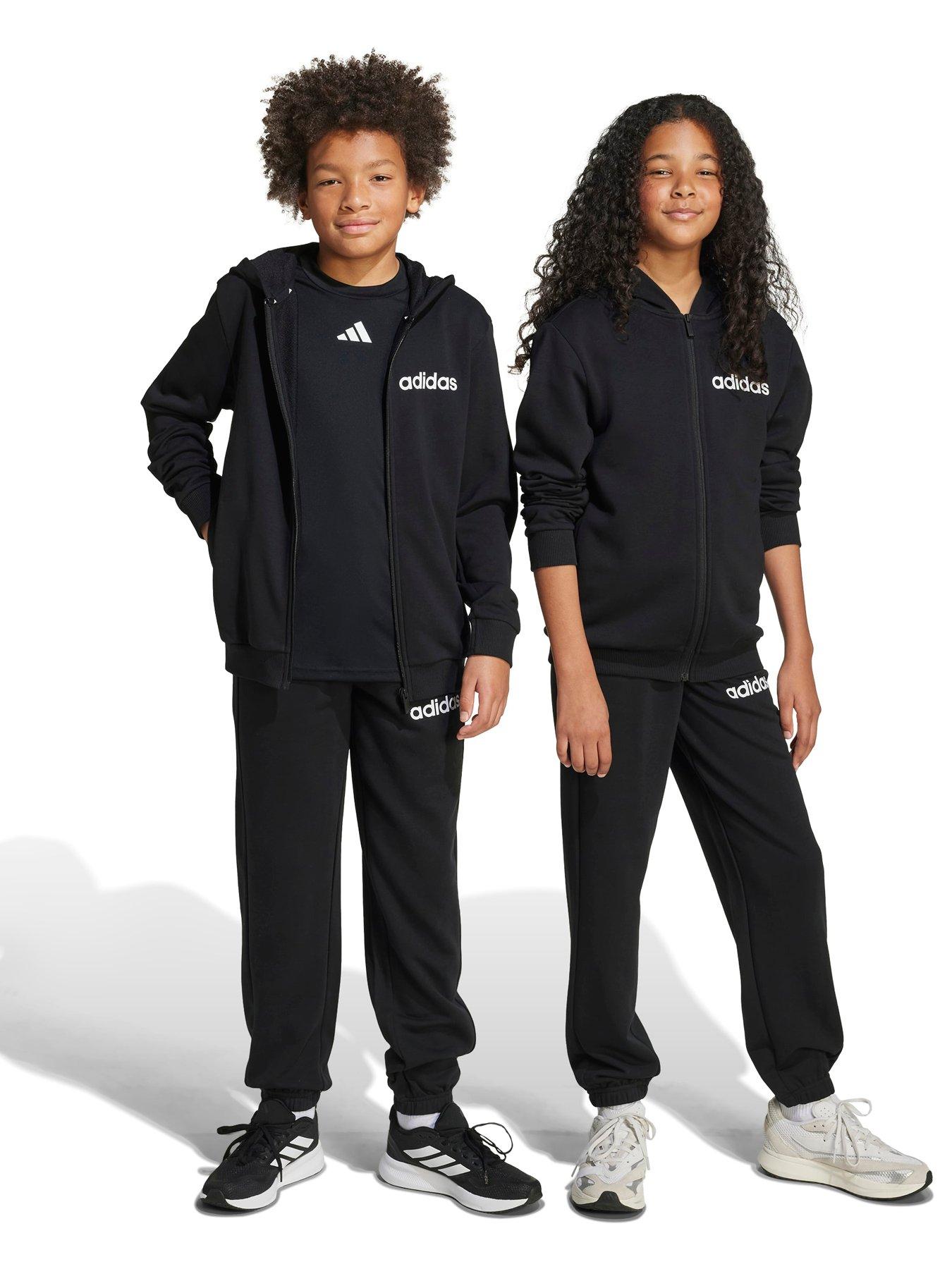 Adidas Sportswear Junior Linear Tracksuit - Black