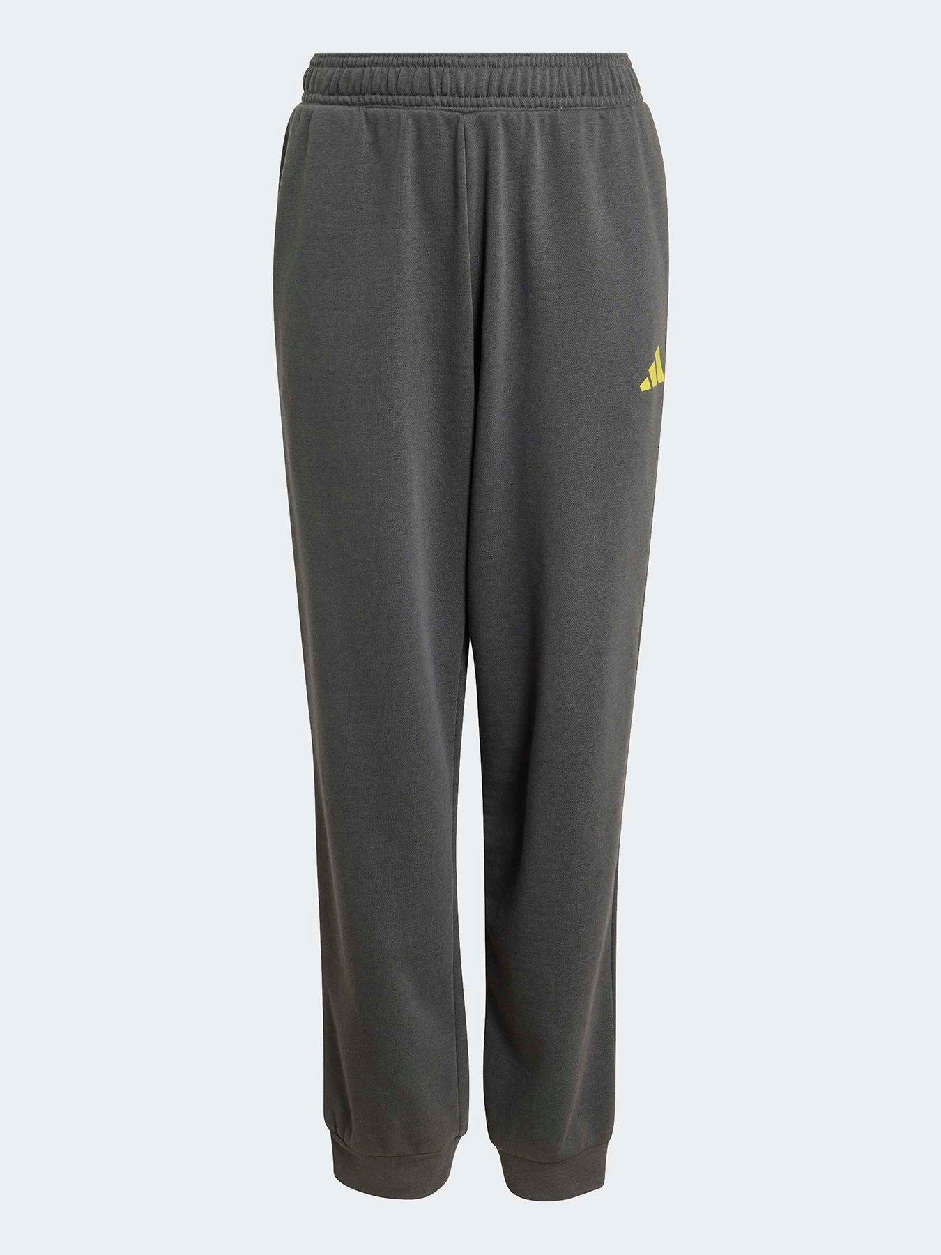 adidas Sportswear Junior Colour Block Hooded Tracksuit - Dark Grey