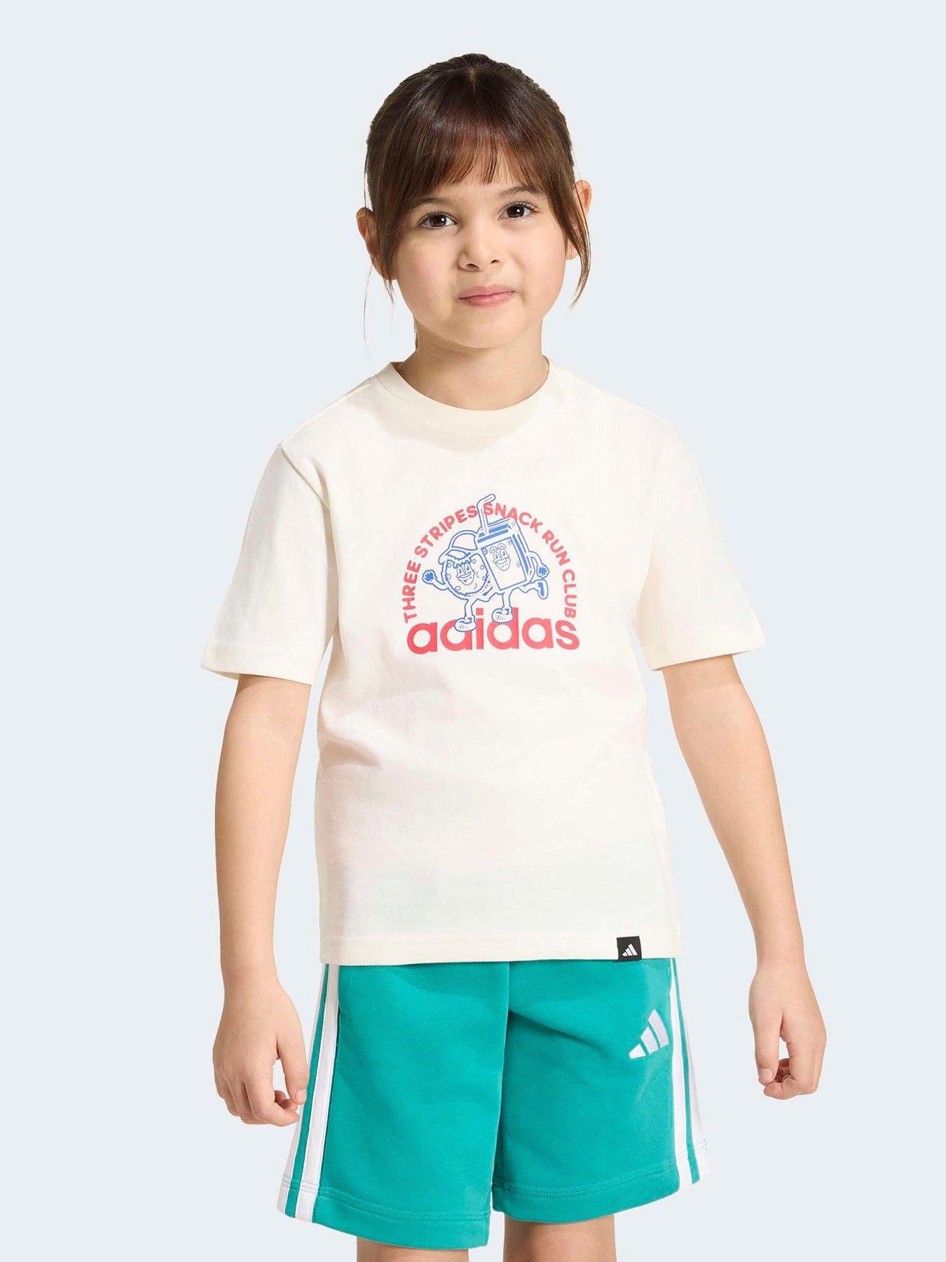 adidas Sportswear Kids Graphic Tee - White