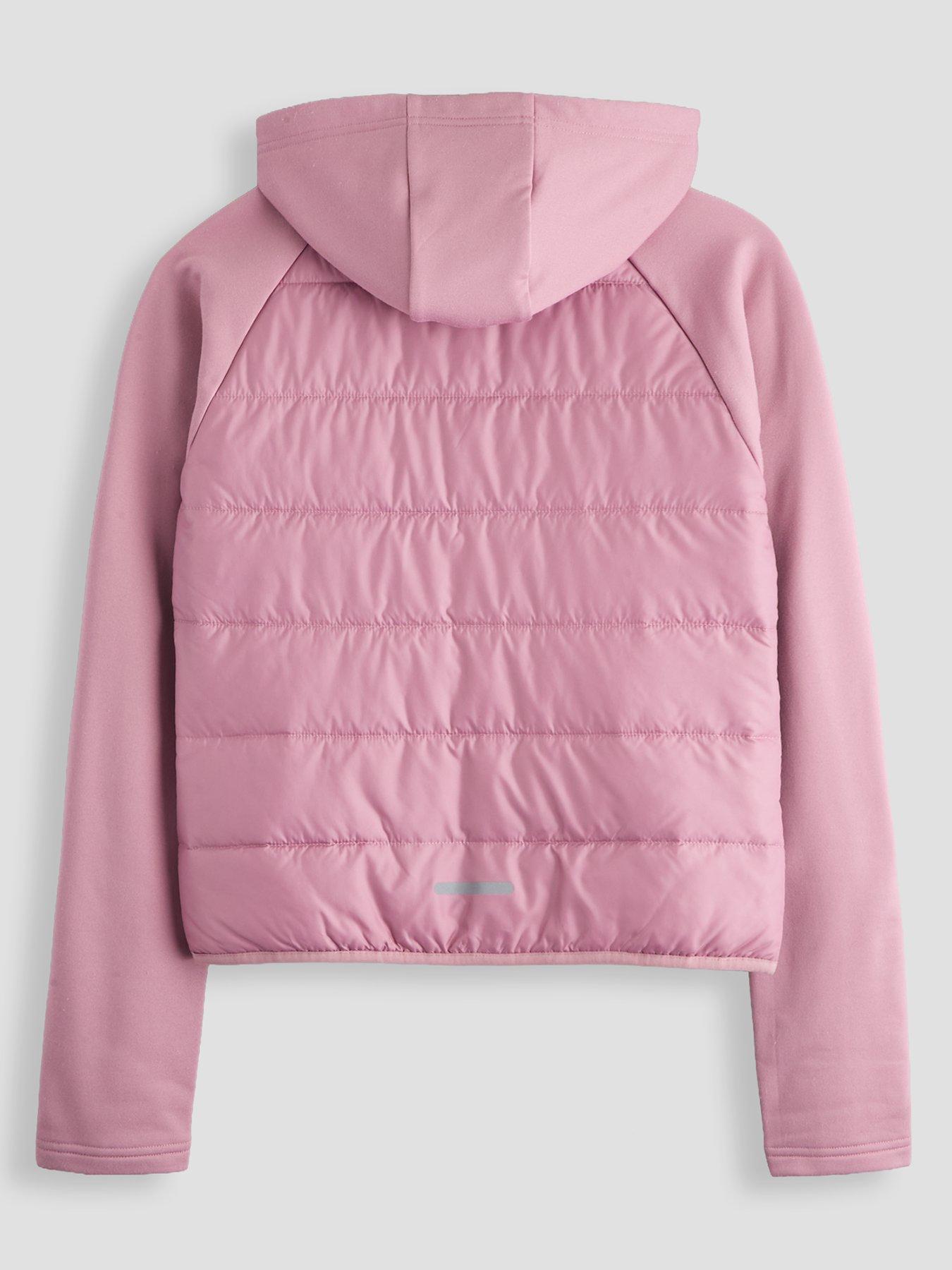 Image 2 of 5 of adidas Sportswear Girls Hybrid Climawarm Jacket - Purple