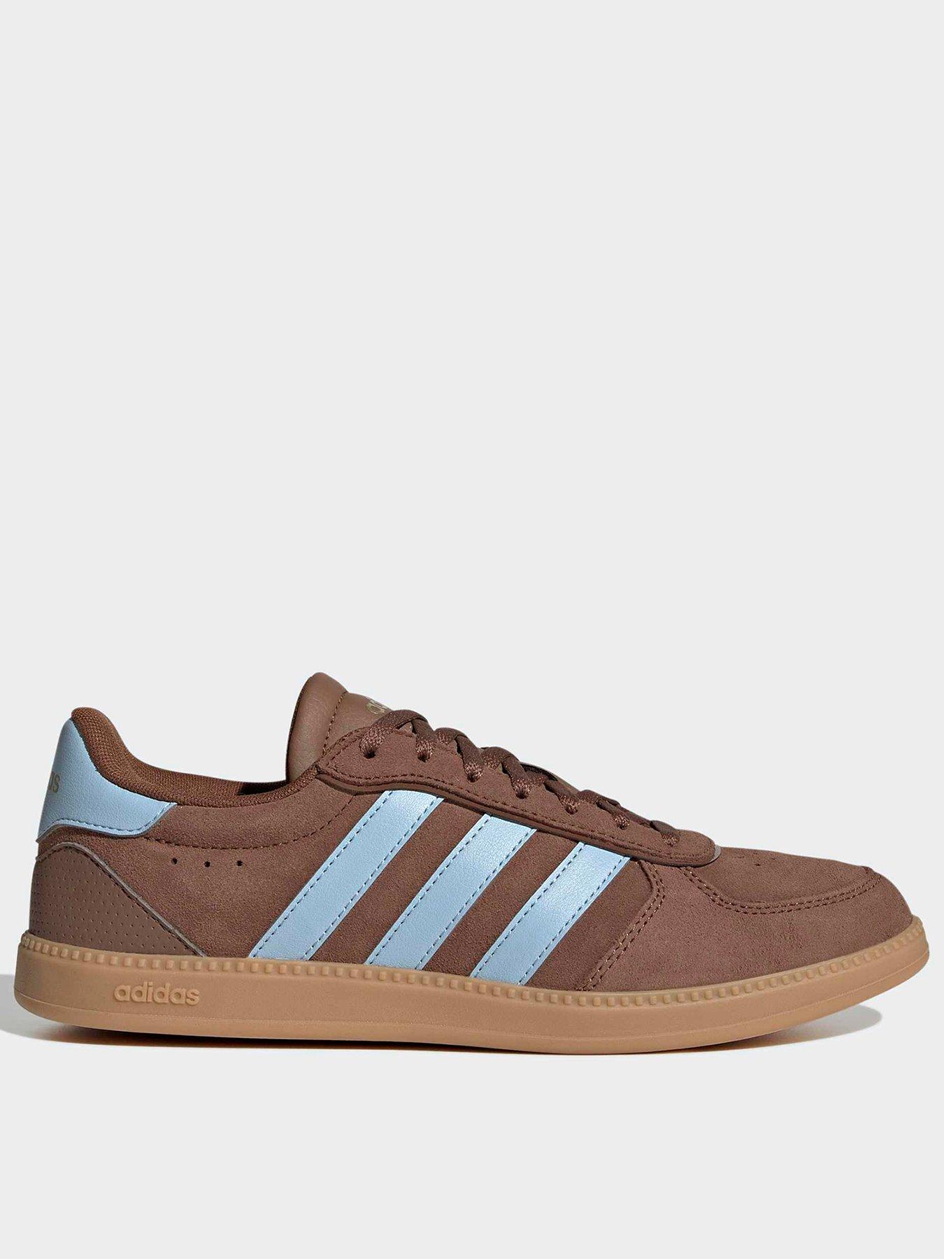 adidas Sportswear Women's Breaknet Sleek Trainers - Brown / Blue
