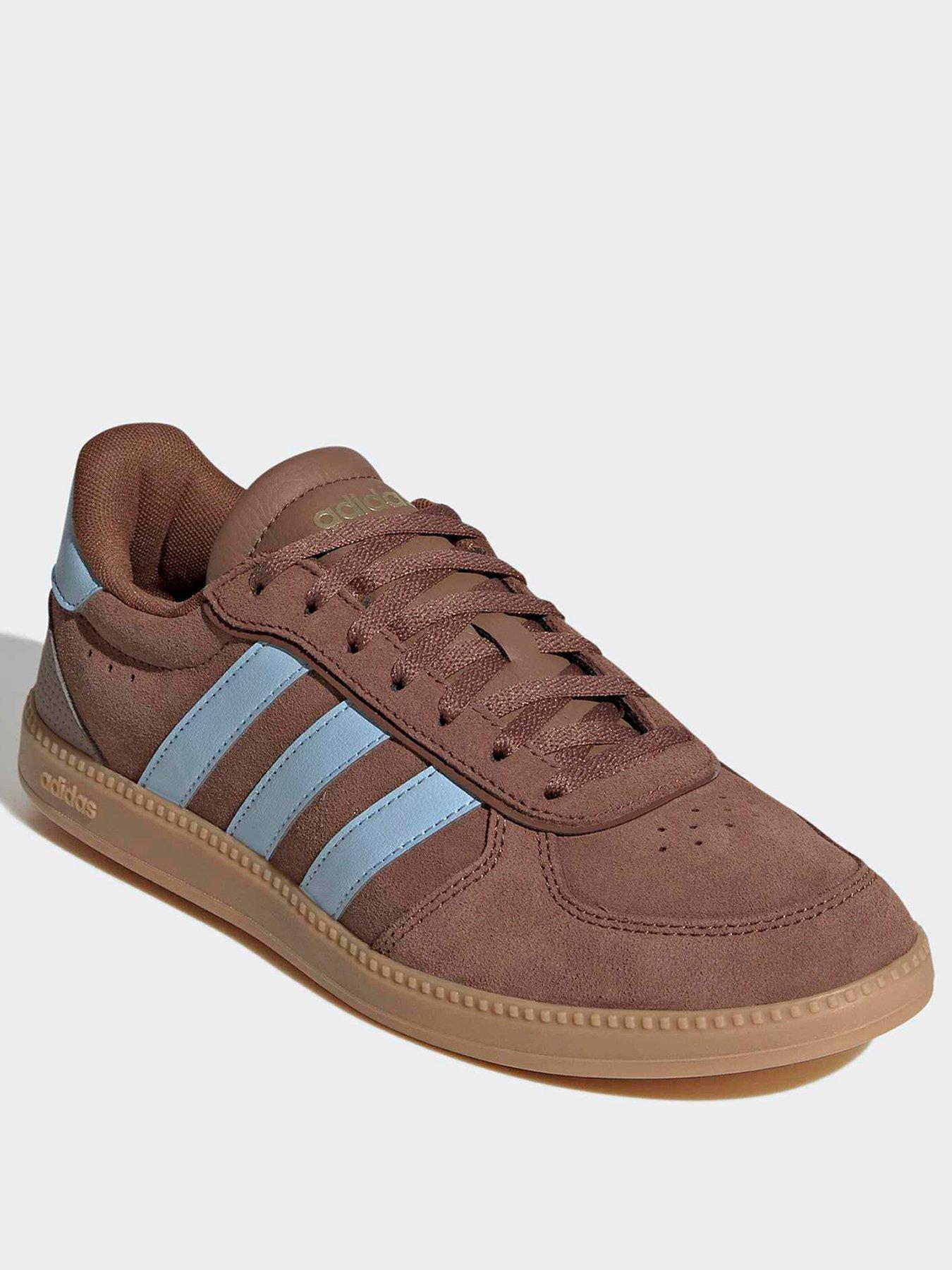 Image 2 of 7 of adidas Sportswear Women's Breaknet Sleek Trainers - Brown / Blue
