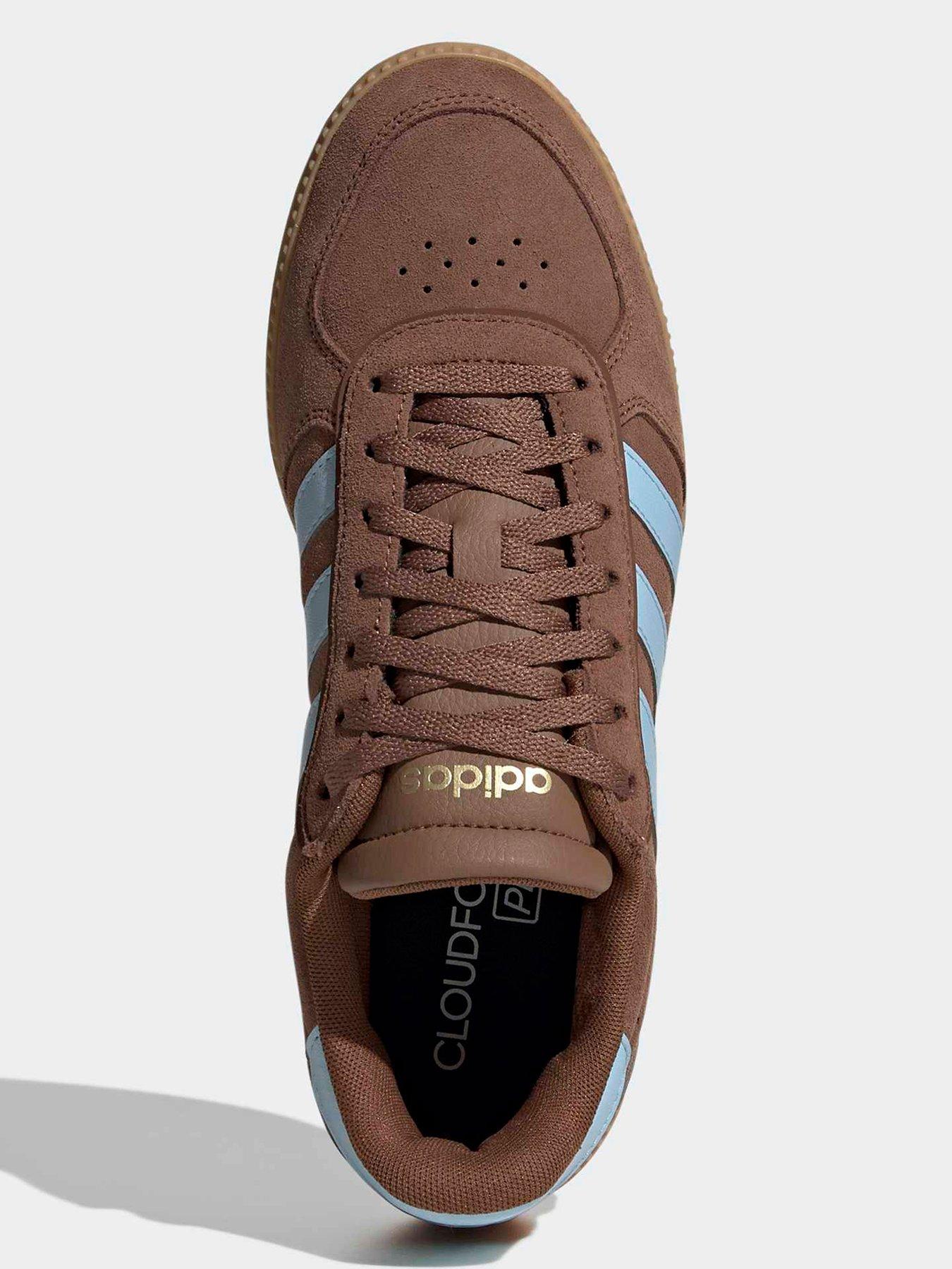 Image 4 of 7 of adidas Sportswear Women's Breaknet Sleek Trainers - Brown / Blue