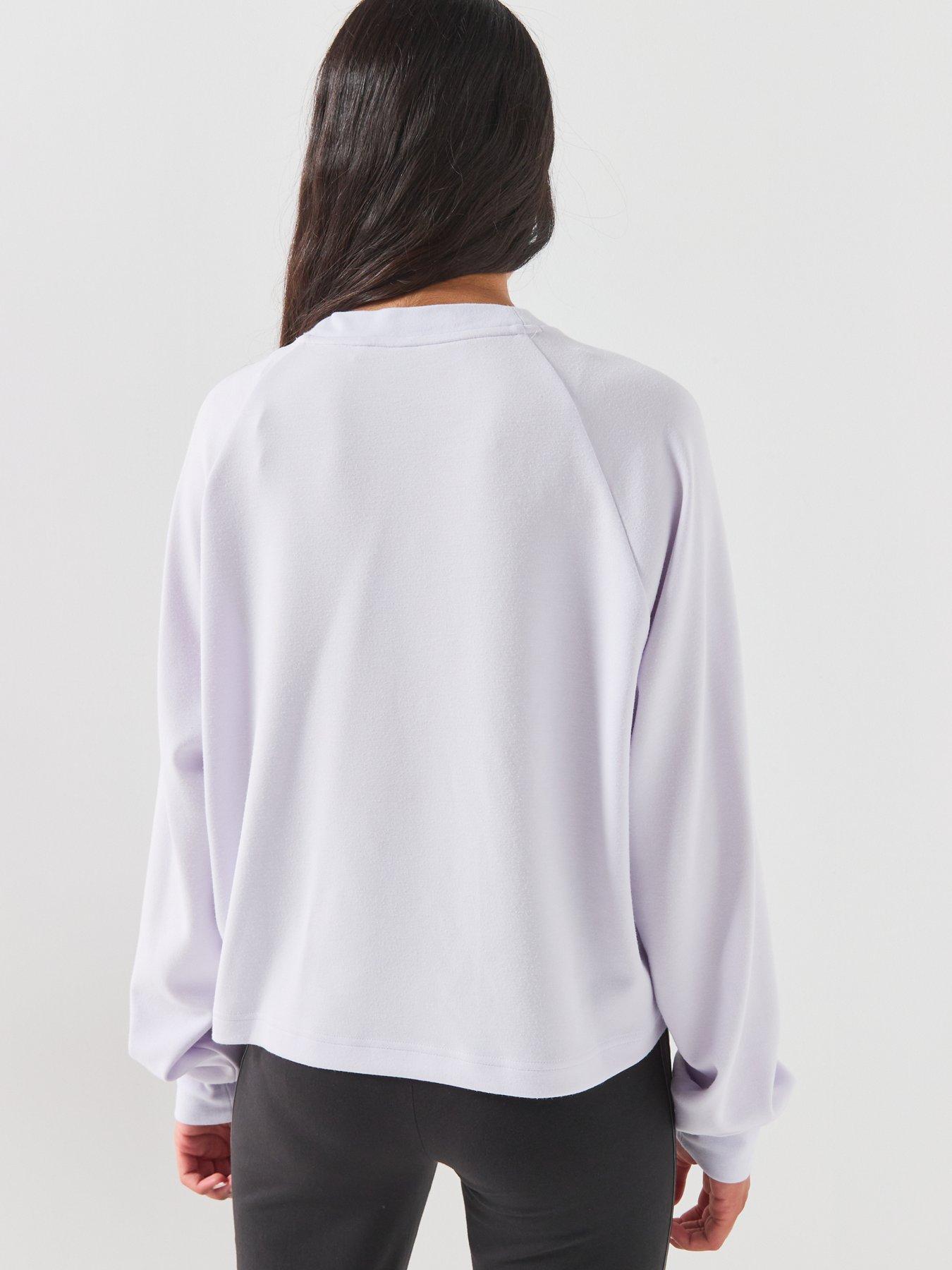 Image 2 of 6 of adidas Sportswear Junior Girls Pastel Sweatshirt - Purple